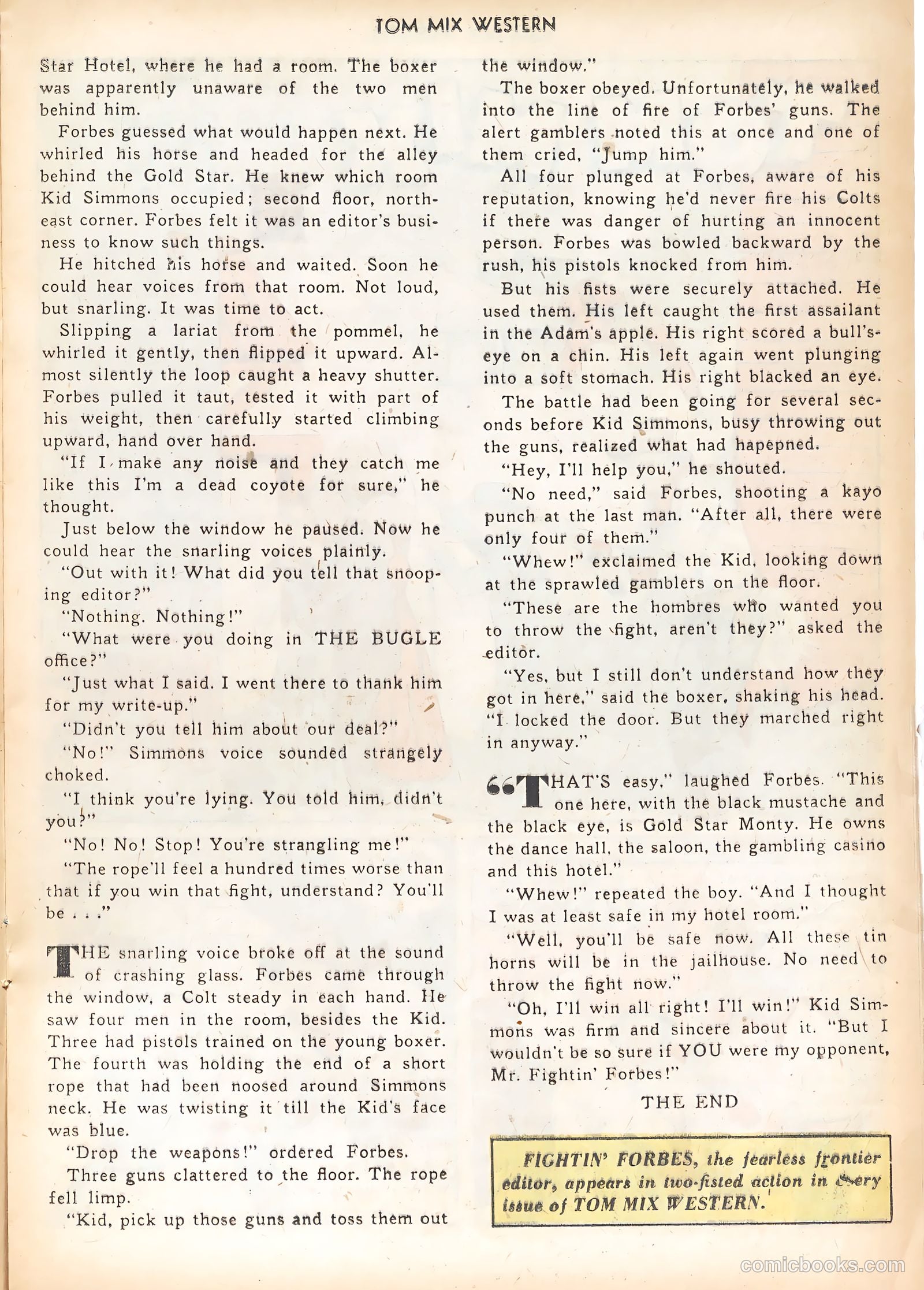 Tom Mix Western #26 (1950) — page 17 of 36