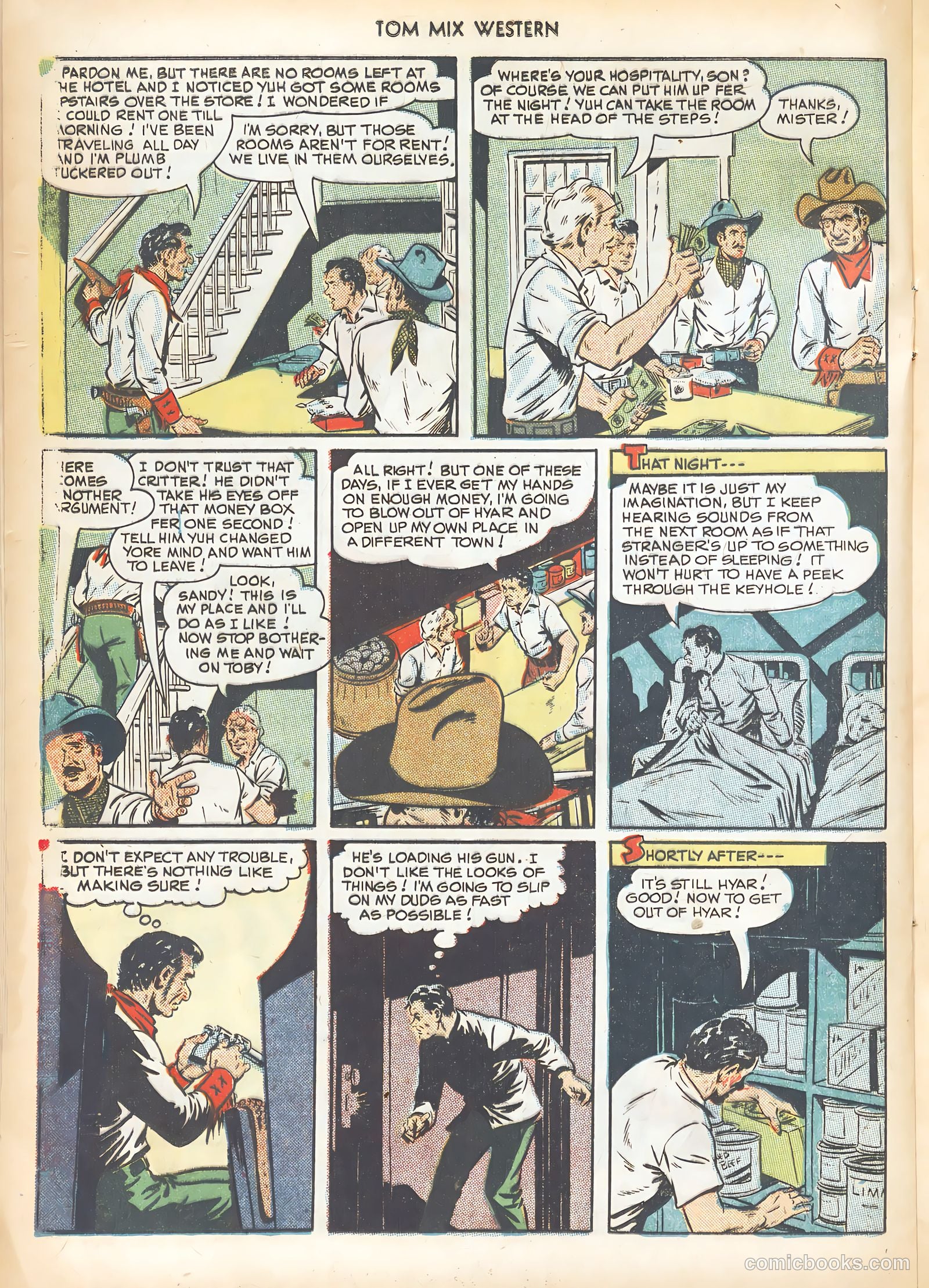 Tom Mix Western #26 (1950) — page 20 of 36