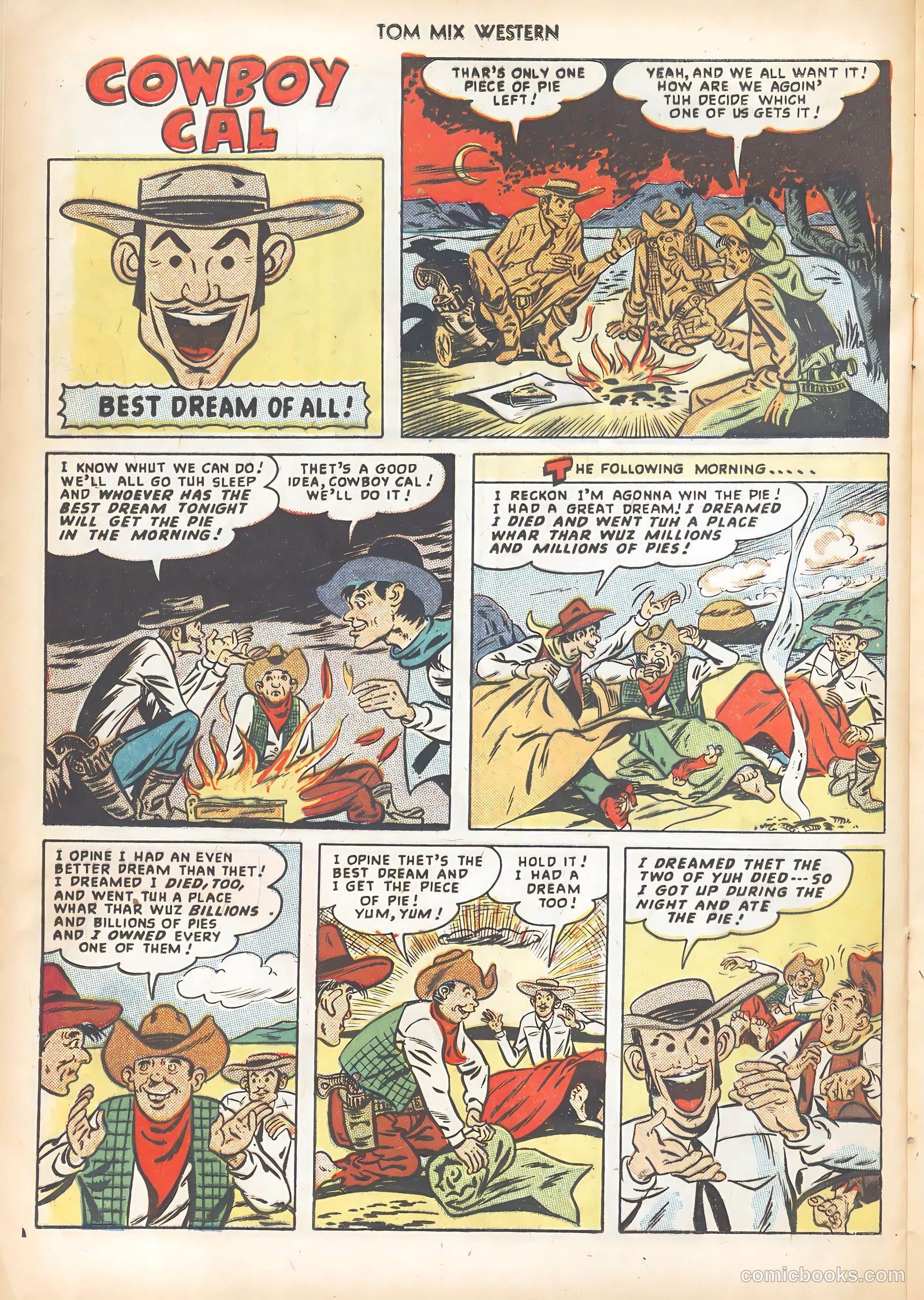 Tom Mix Western #26 (1950) — page 24 of 36