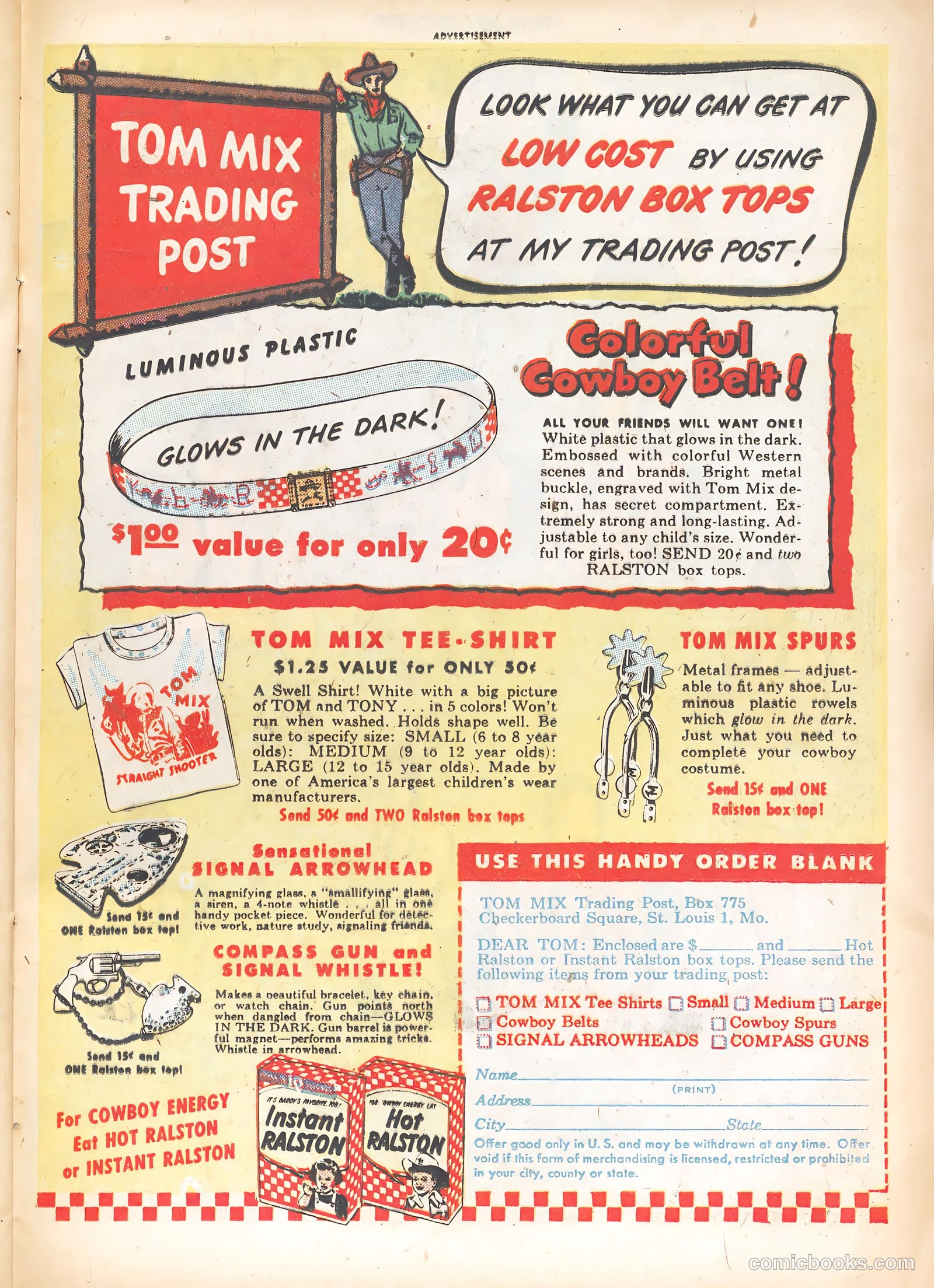 Tom Mix Western #26 (1950) — page 25 of 36