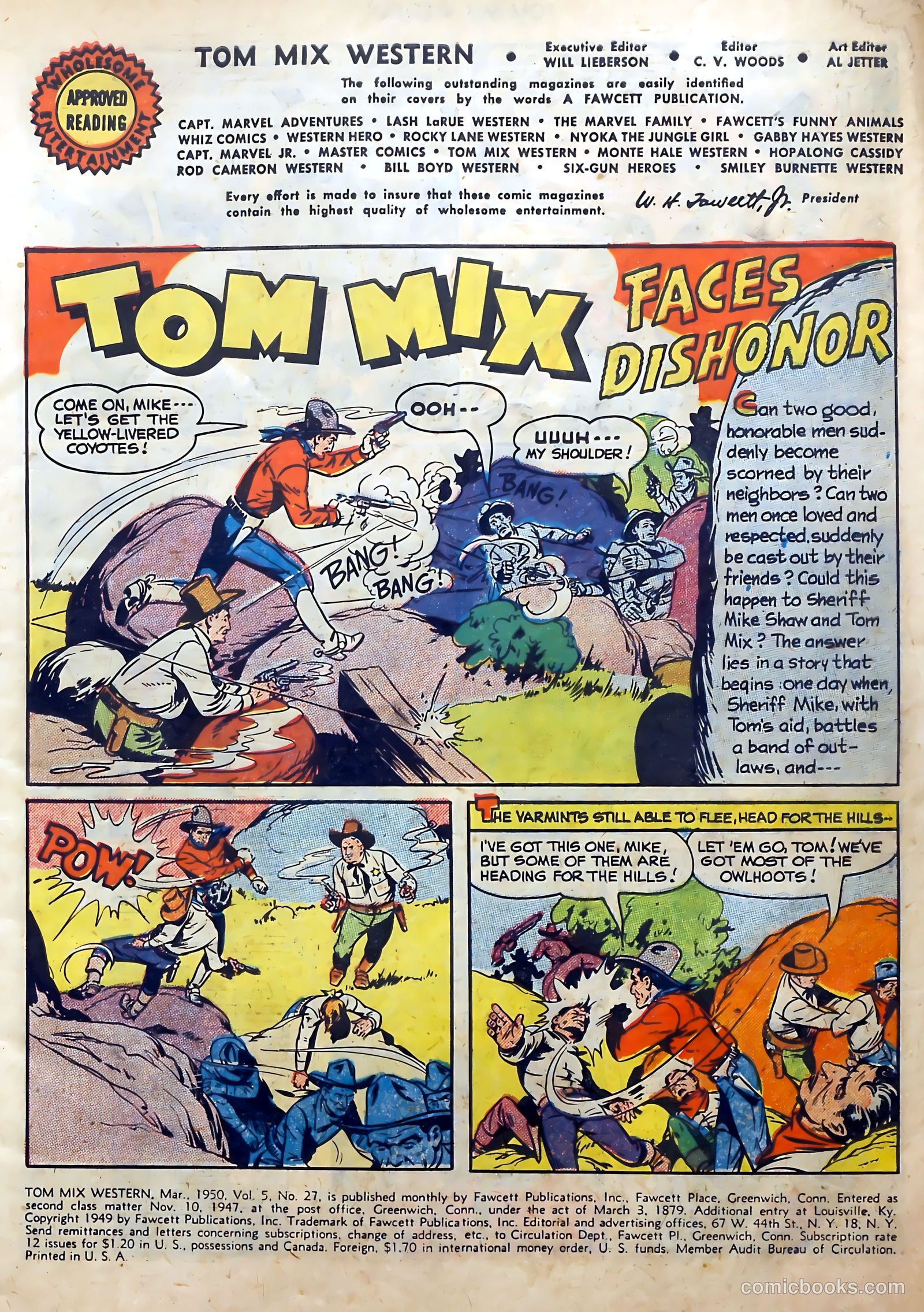 Tom Mix Western #27 (1950) — page 3 of 52