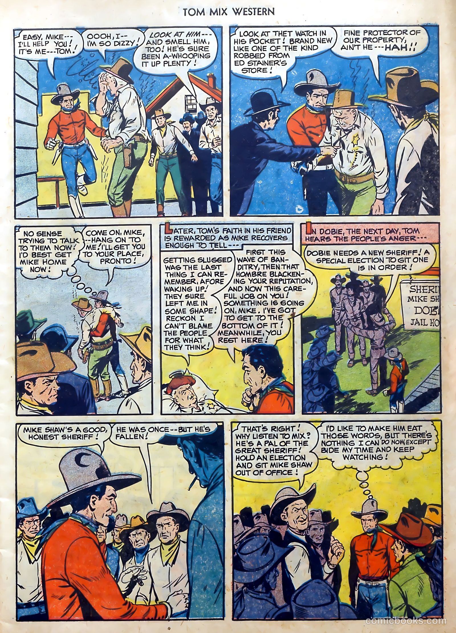 Tom Mix Western #27 (1950) — page 7 of 52