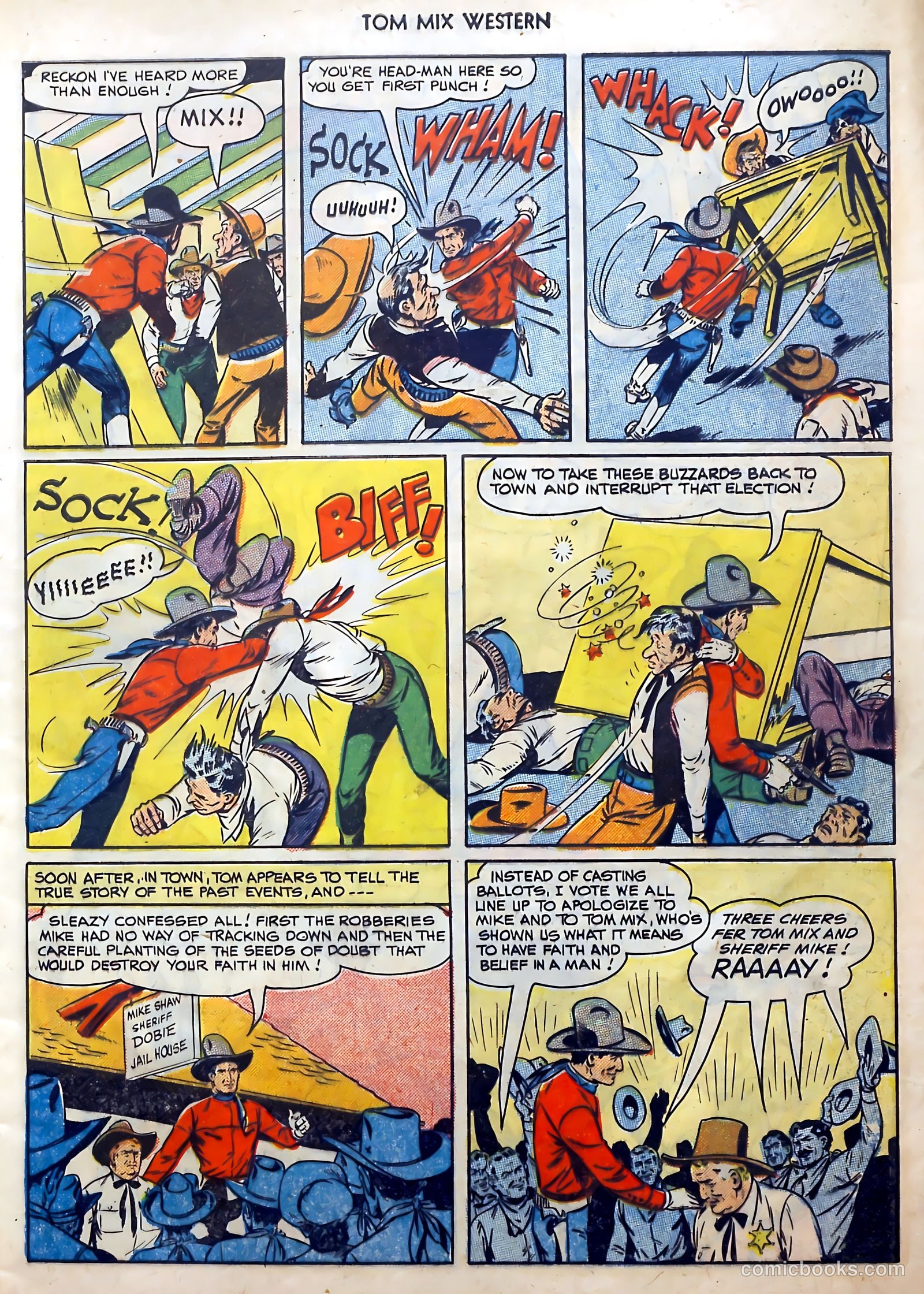Tom Mix Western #27 (1950) — page 9 of 52