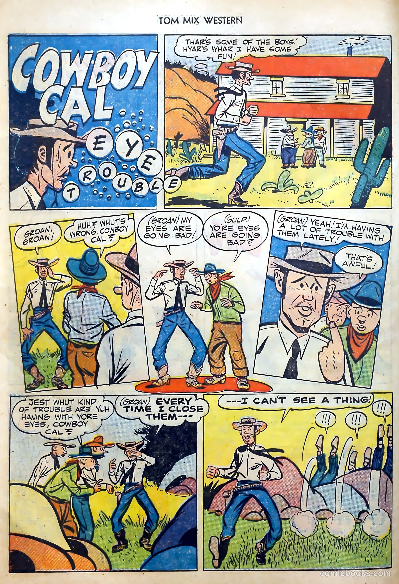 Tom Mix Western #27 (1950) — page 10 of 52