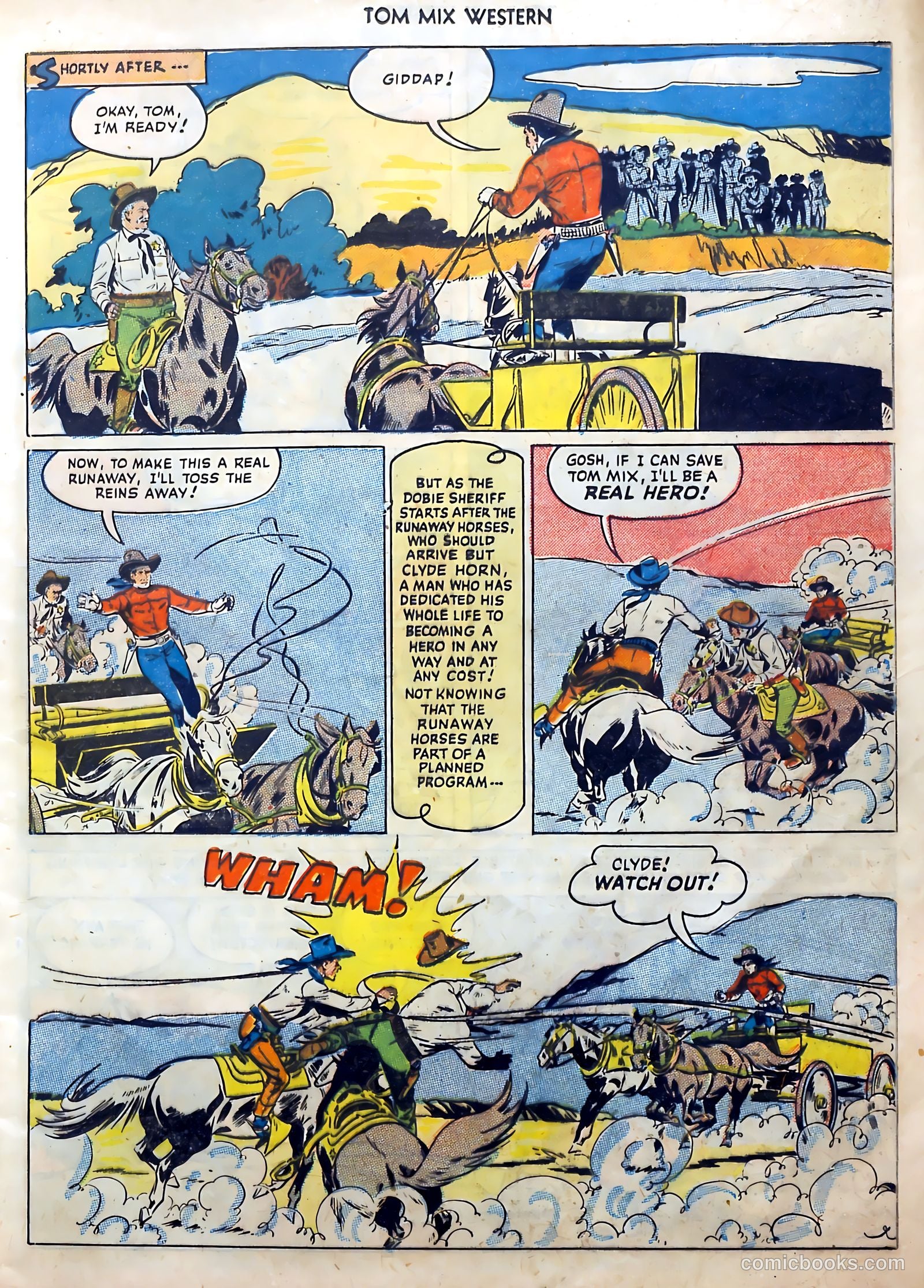 Tom Mix Western #27 (1950) — page 13 of 52