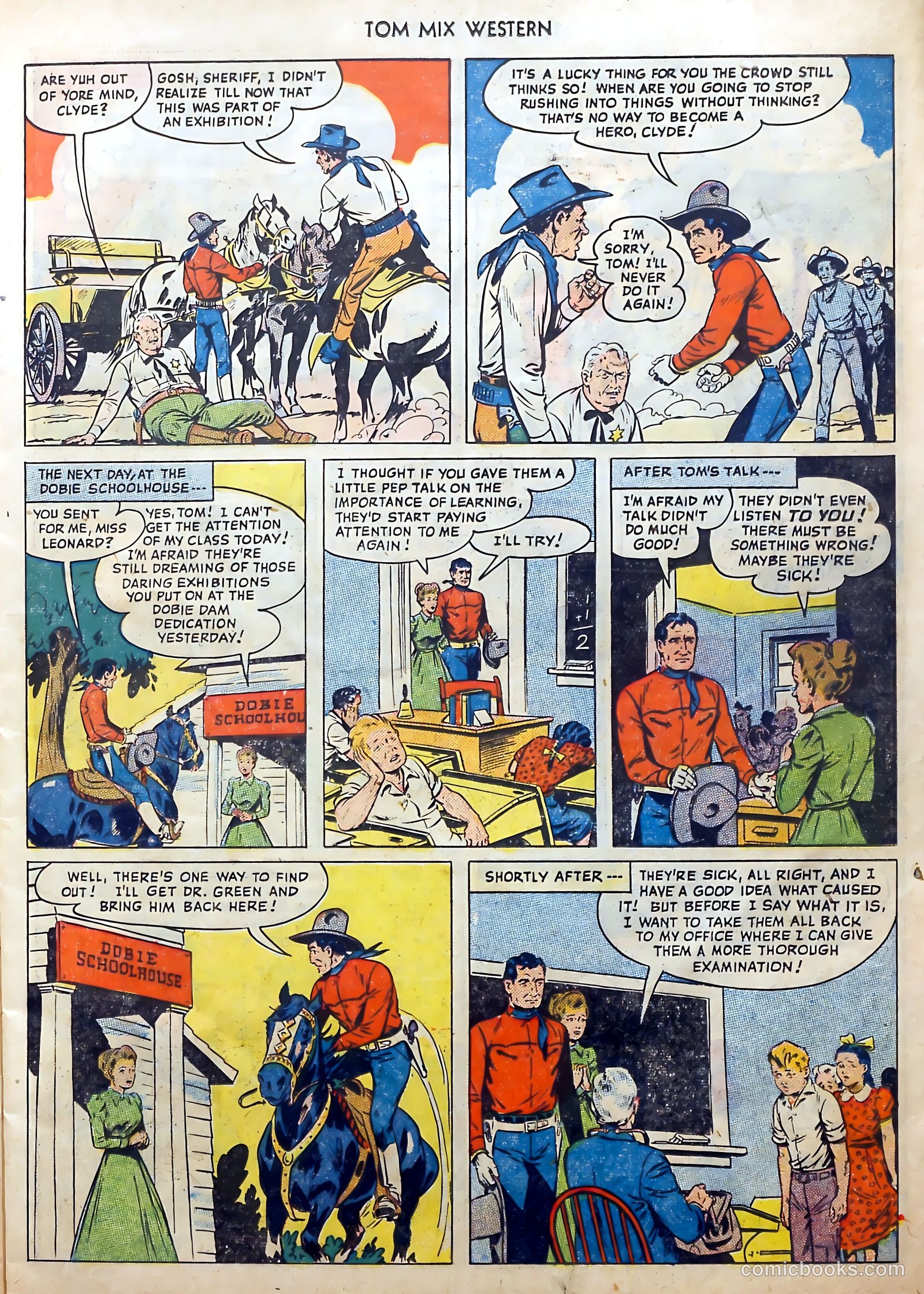 Tom Mix Western #27 (1950) — page 15 of 52