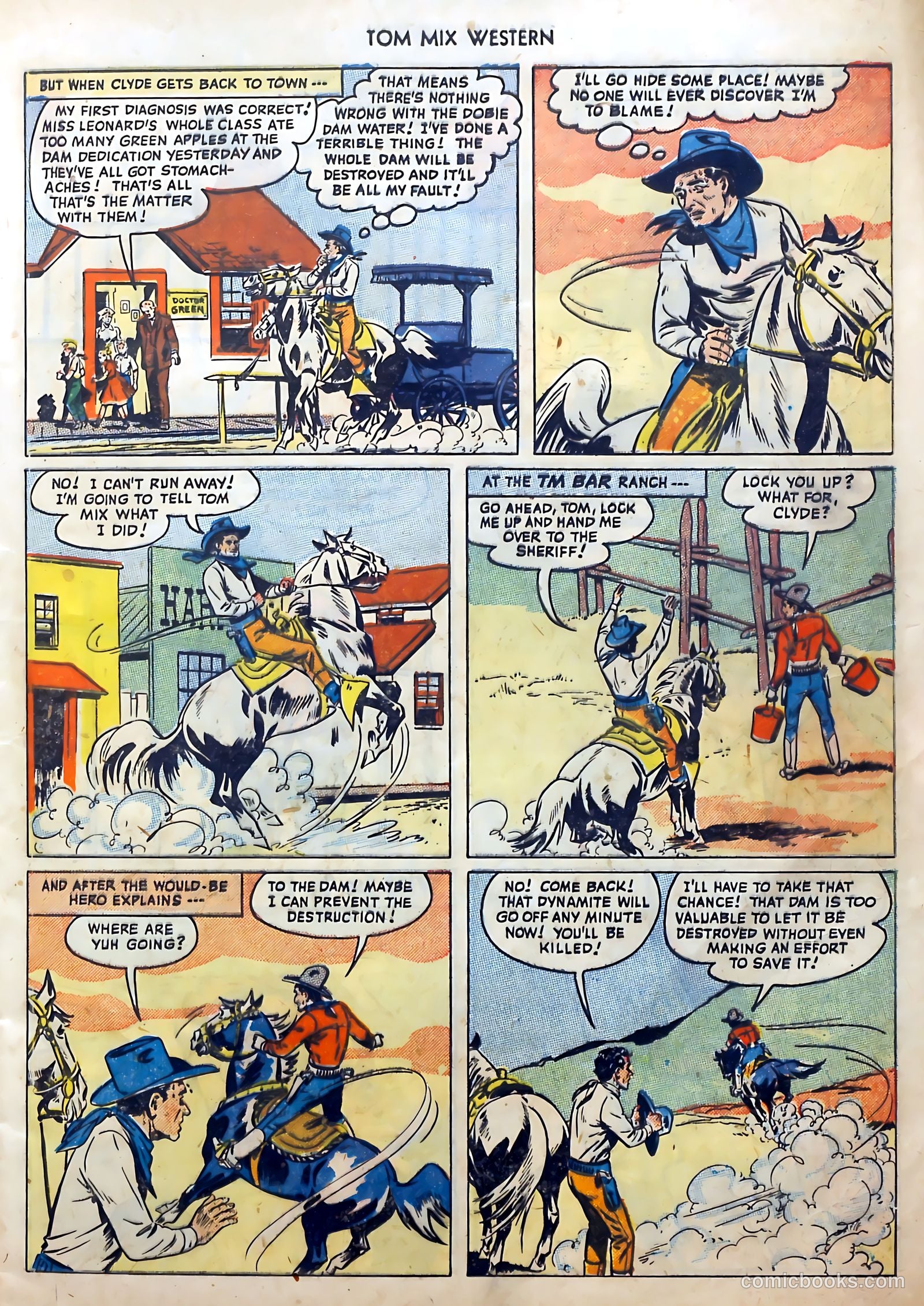 Tom Mix Western #27 (1950) — page 17 of 52