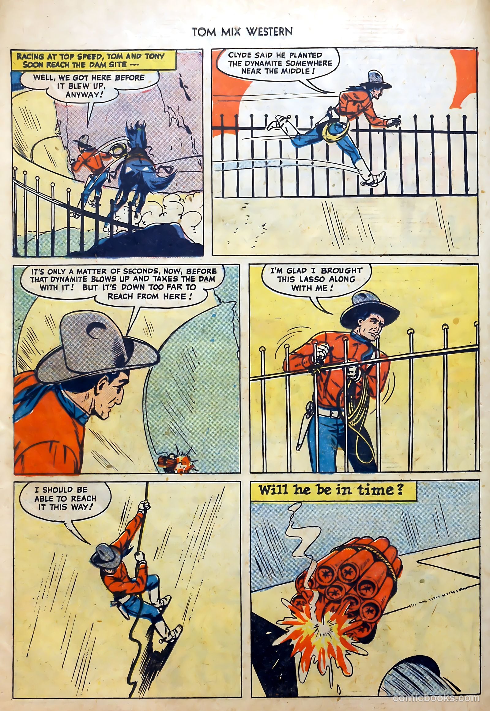 Tom Mix Western #27 (1950) — page 18 of 52