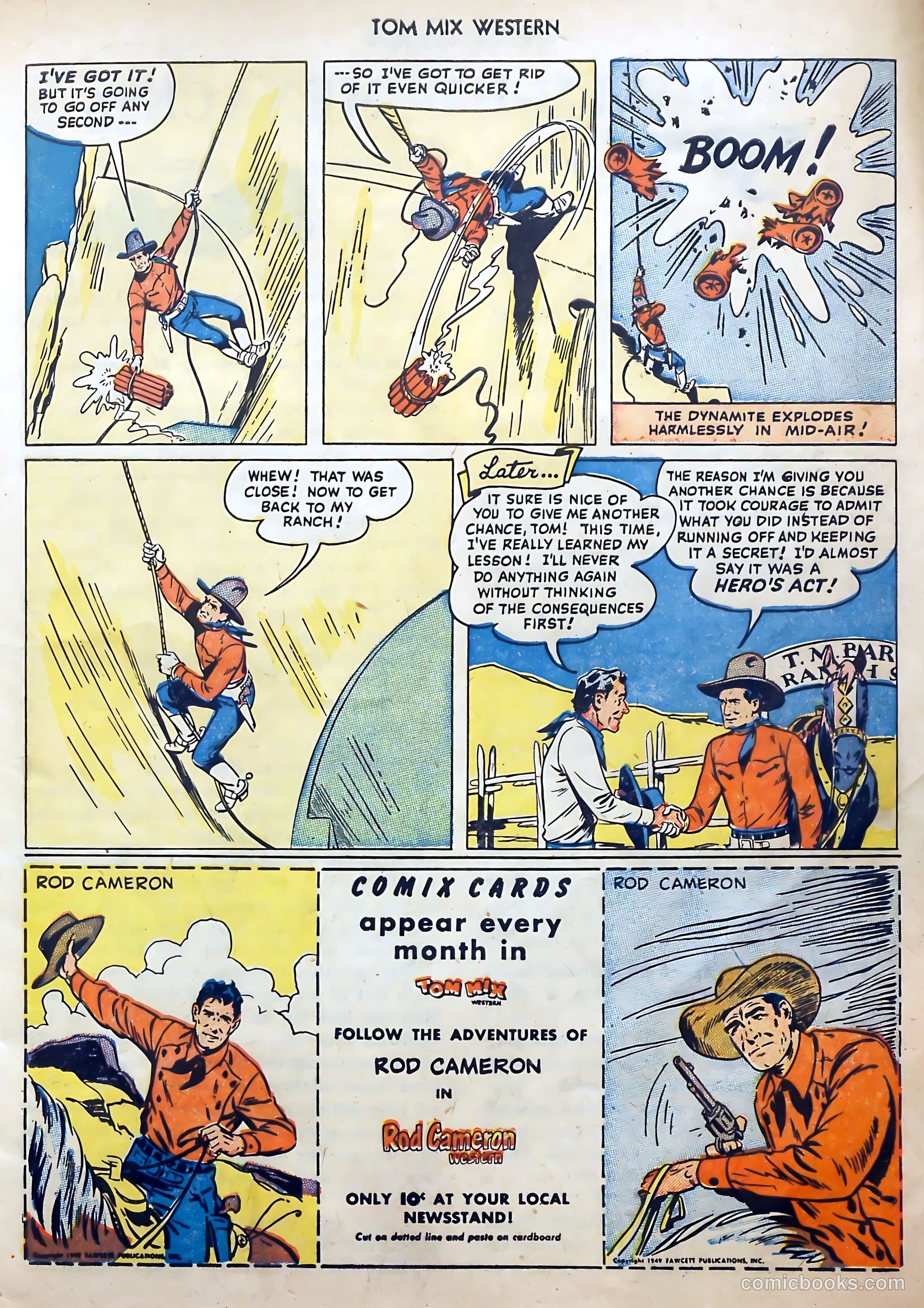 Tom Mix Western #27 (1950) — page 19 of 52