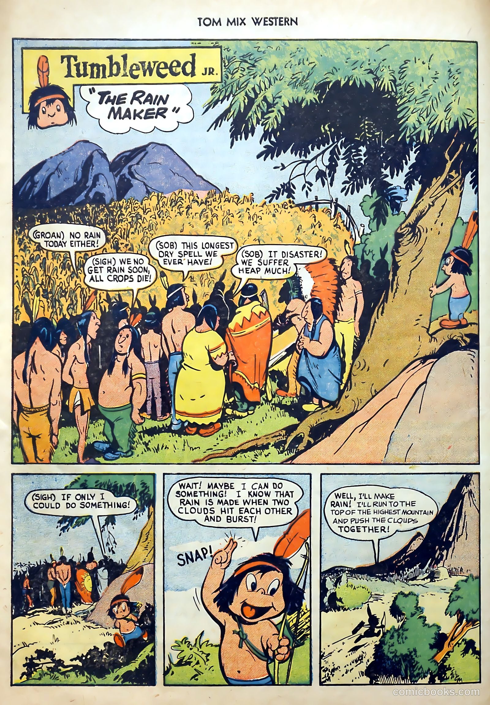Tom Mix Western #27 (1950) — page 22 of 52