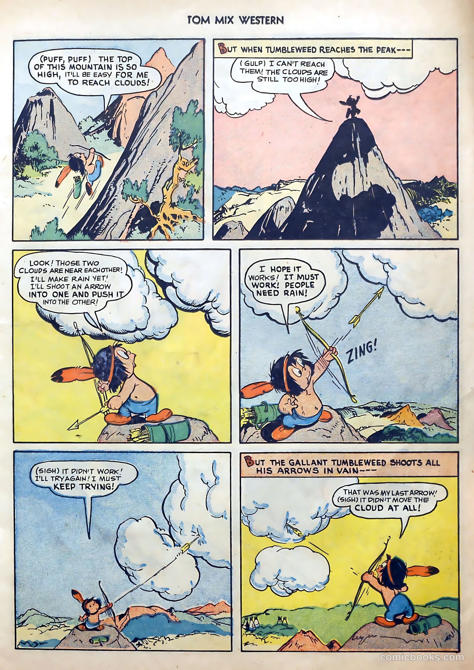 Tom Mix Western #27 (1950) — page 23 of 52