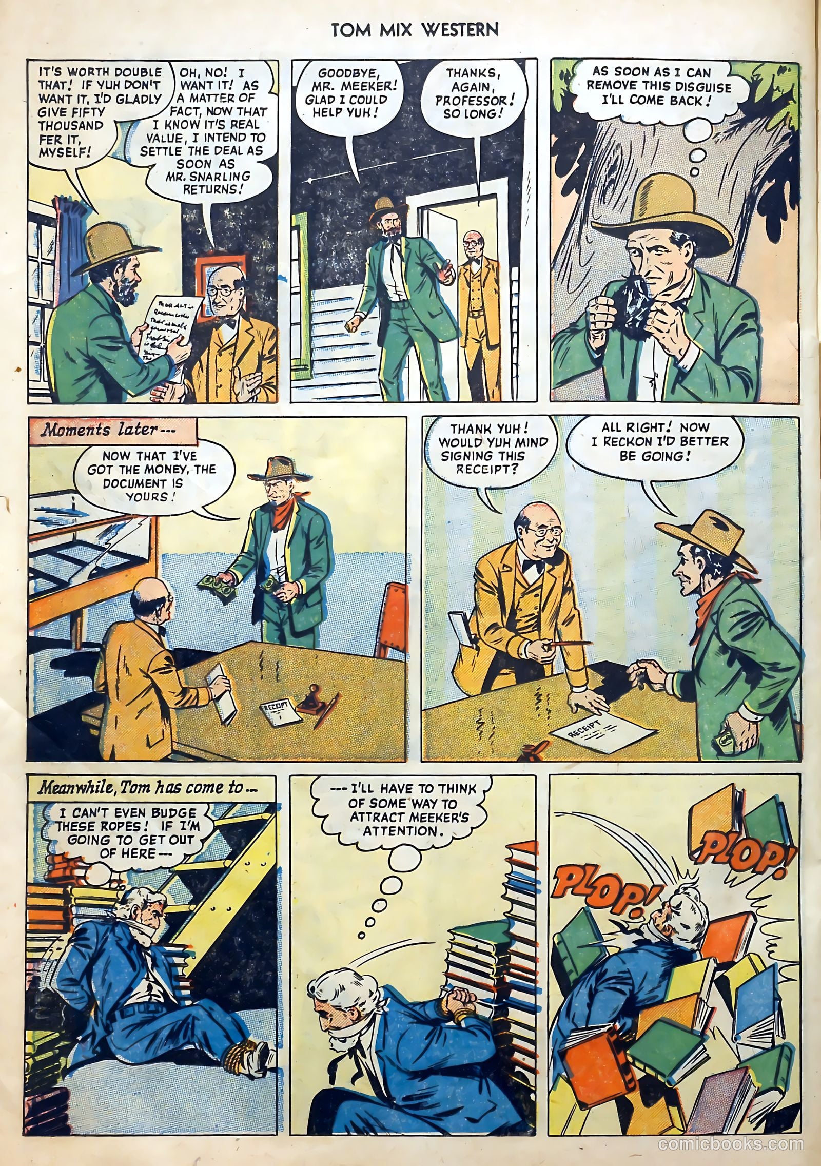 Tom Mix Western #27 (1950) — page 30 of 52