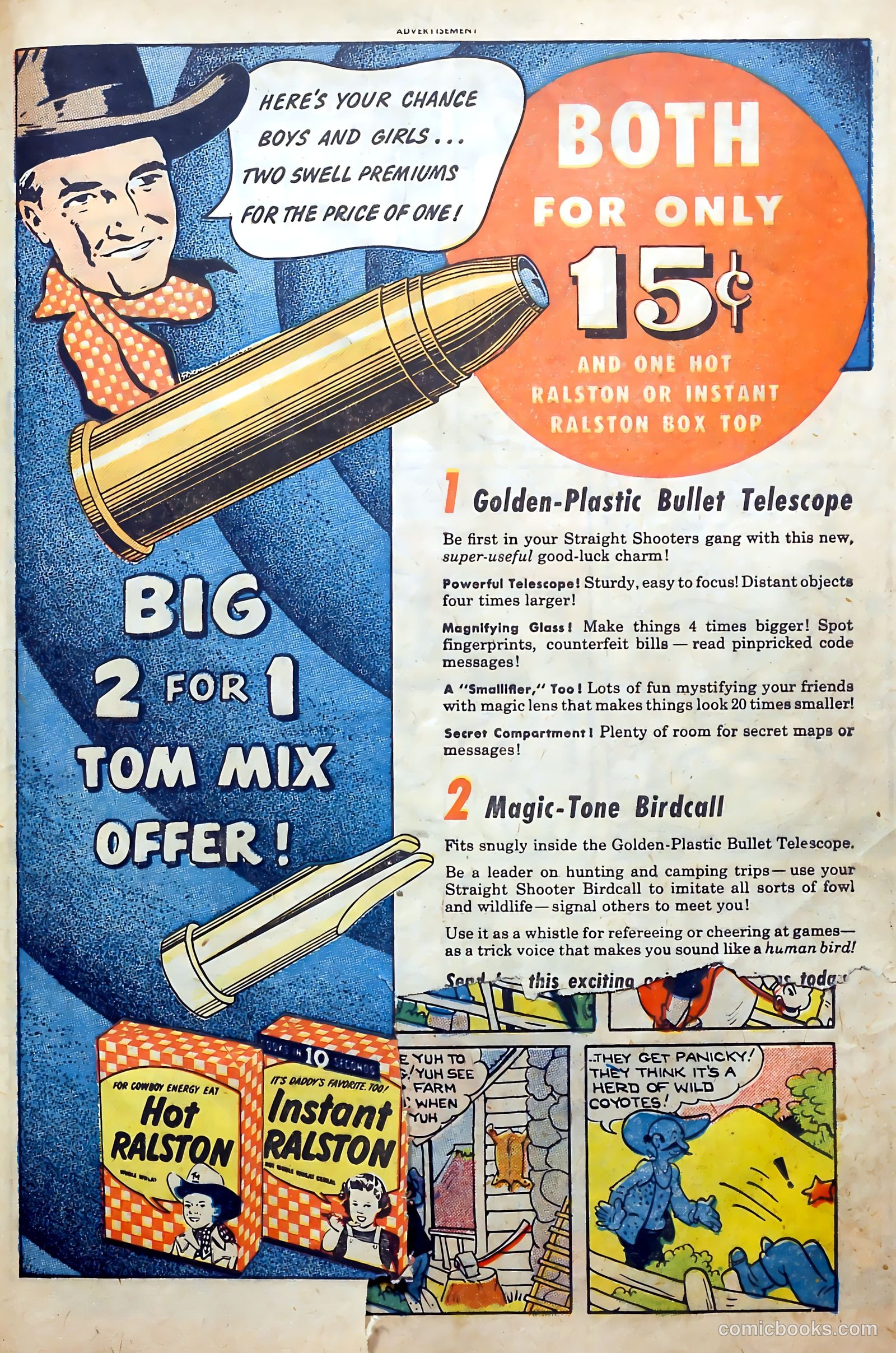 Tom Mix Western #27 (1950) — page 33 of 52
