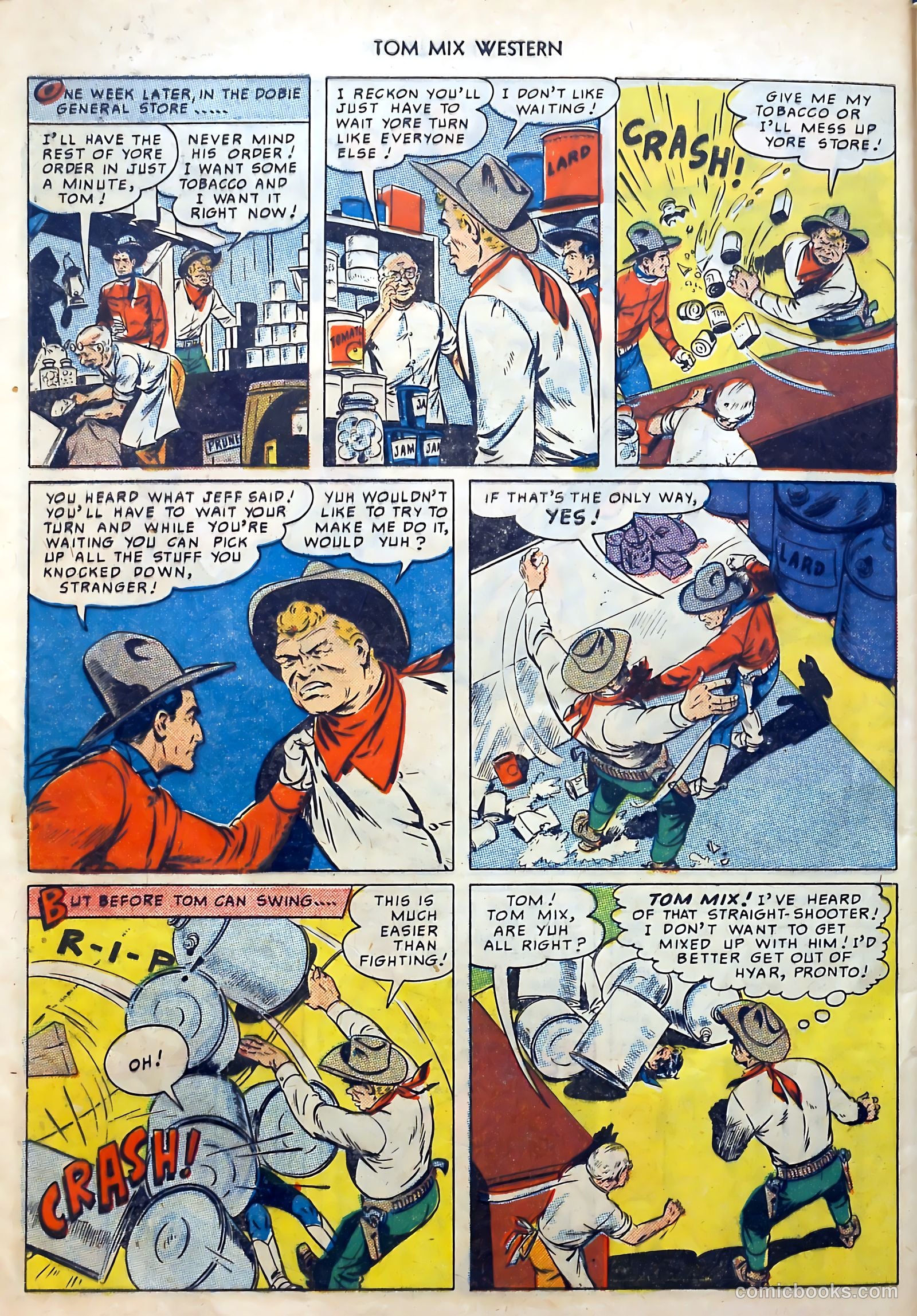 Tom Mix Western #27 (1950) — page 44 of 52