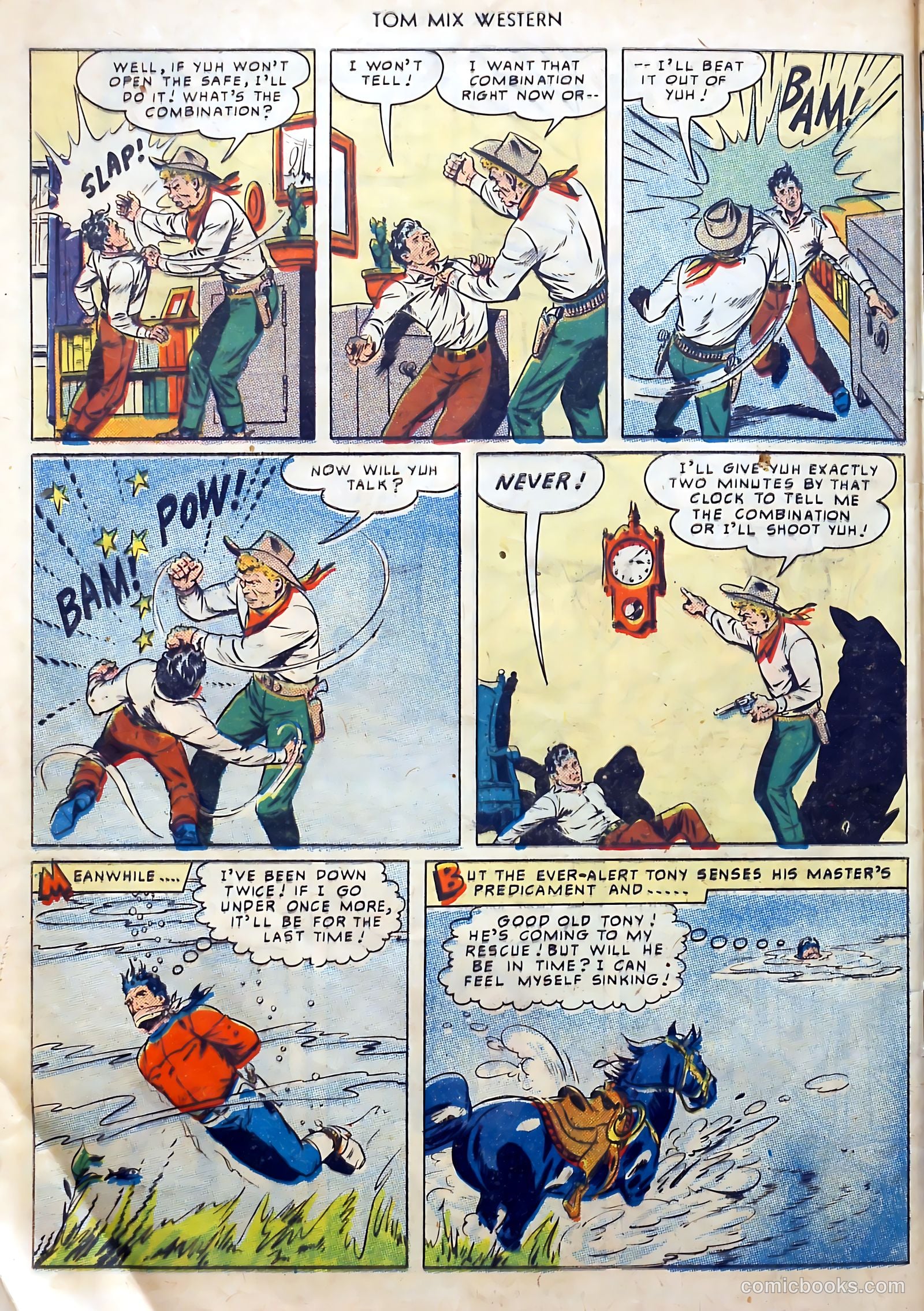 Tom Mix Western #27 (1950) — page 48 of 52