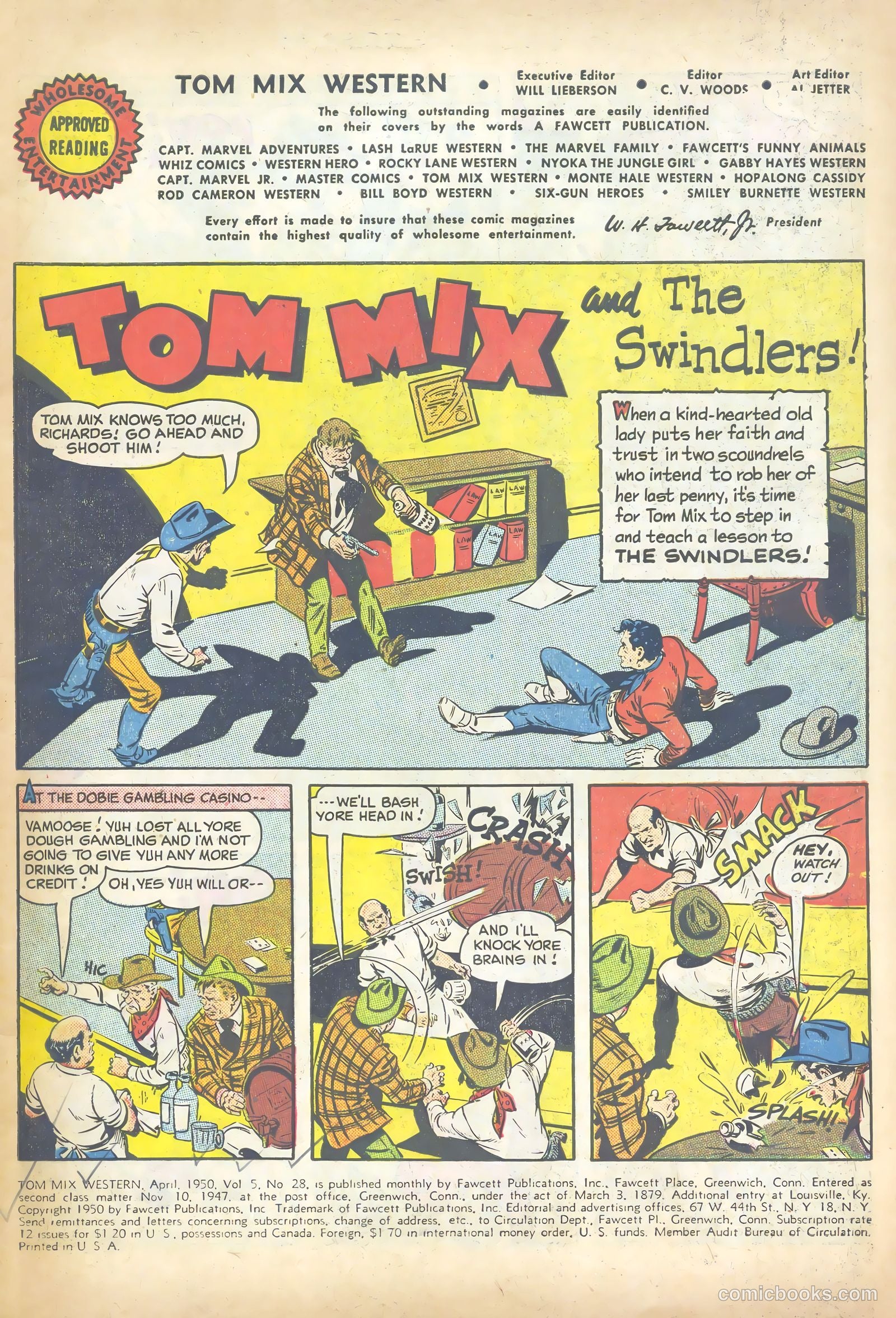 Tom Mix Western #28 (1950) — page 3 of 52