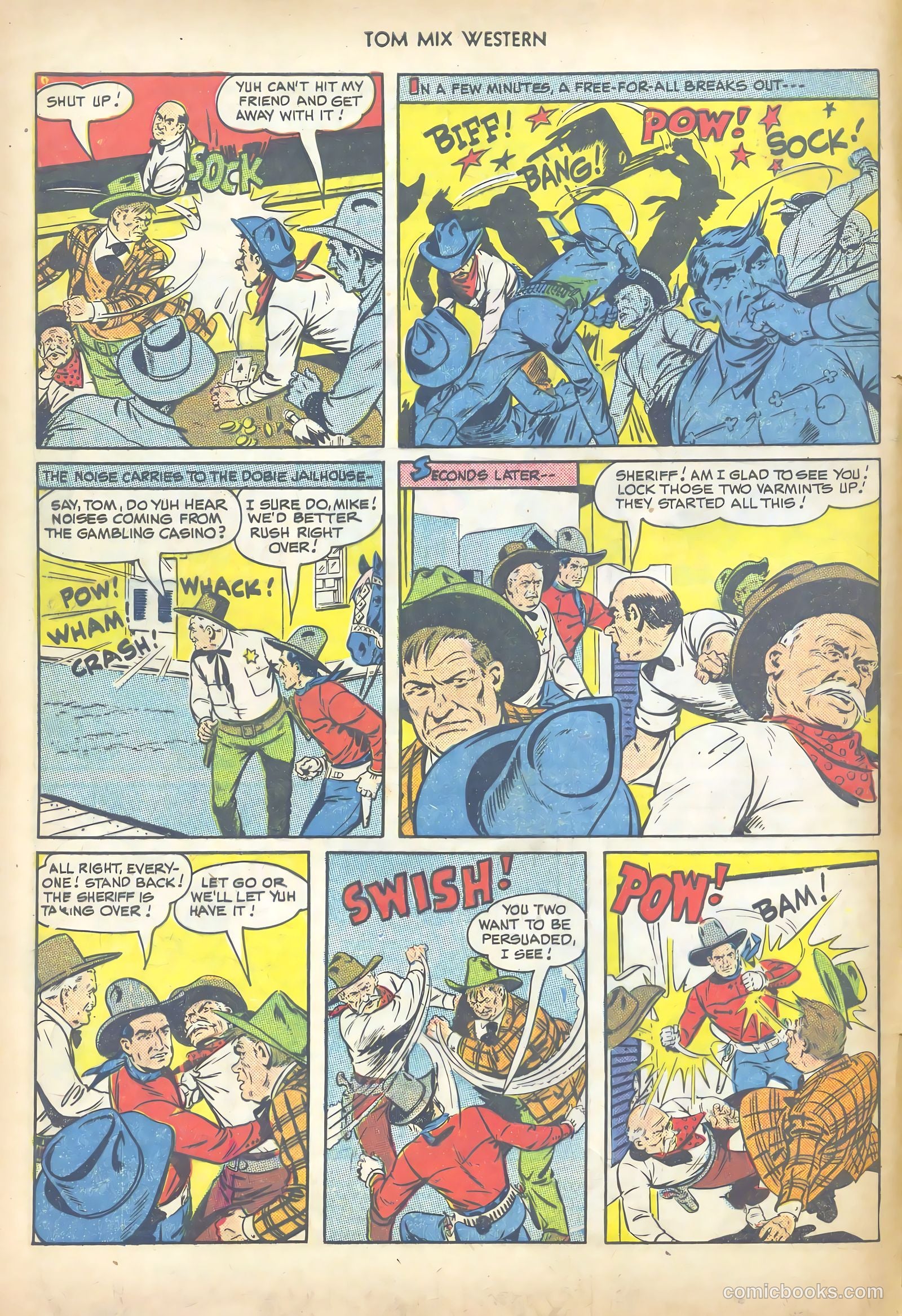 Tom Mix Western #28 (1950) — page 4 of 52