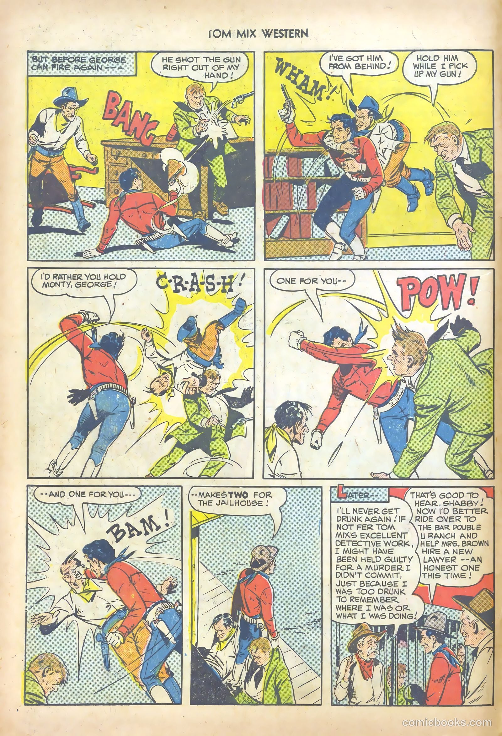 Tom Mix Western #28 (1950) — page 10 of 52