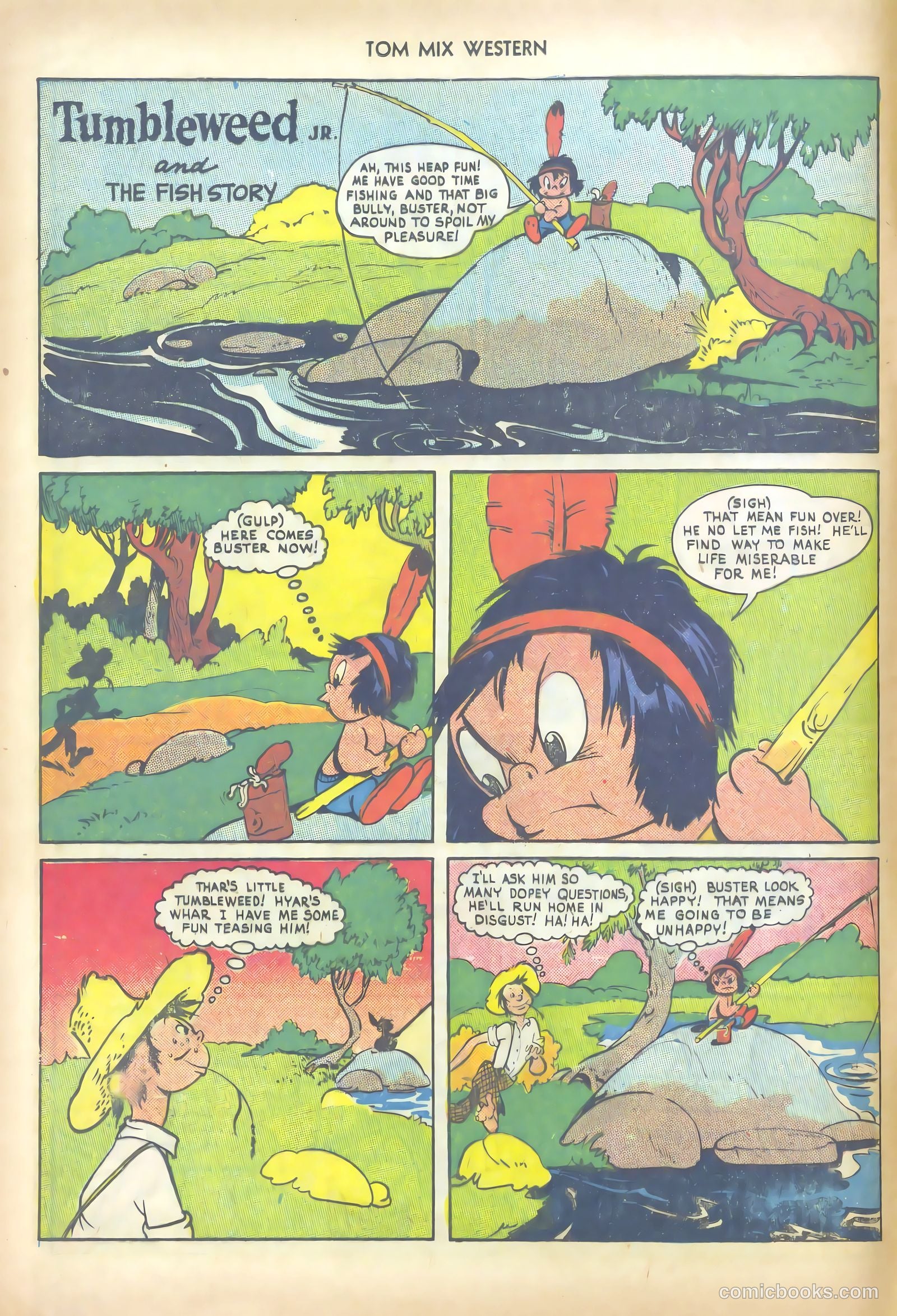 Tom Mix Western #28 (1950) — page 12 of 52