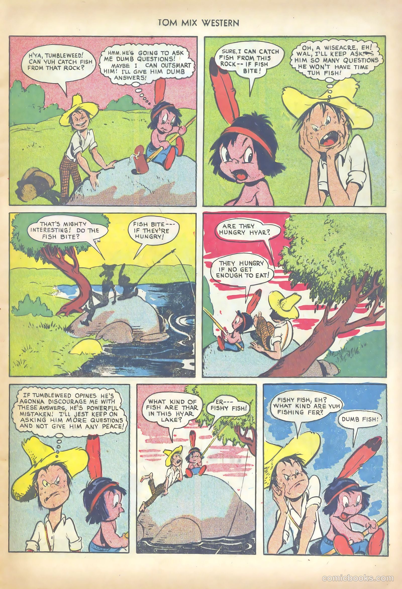 Tom Mix Western #28 (1950) — page 13 of 52