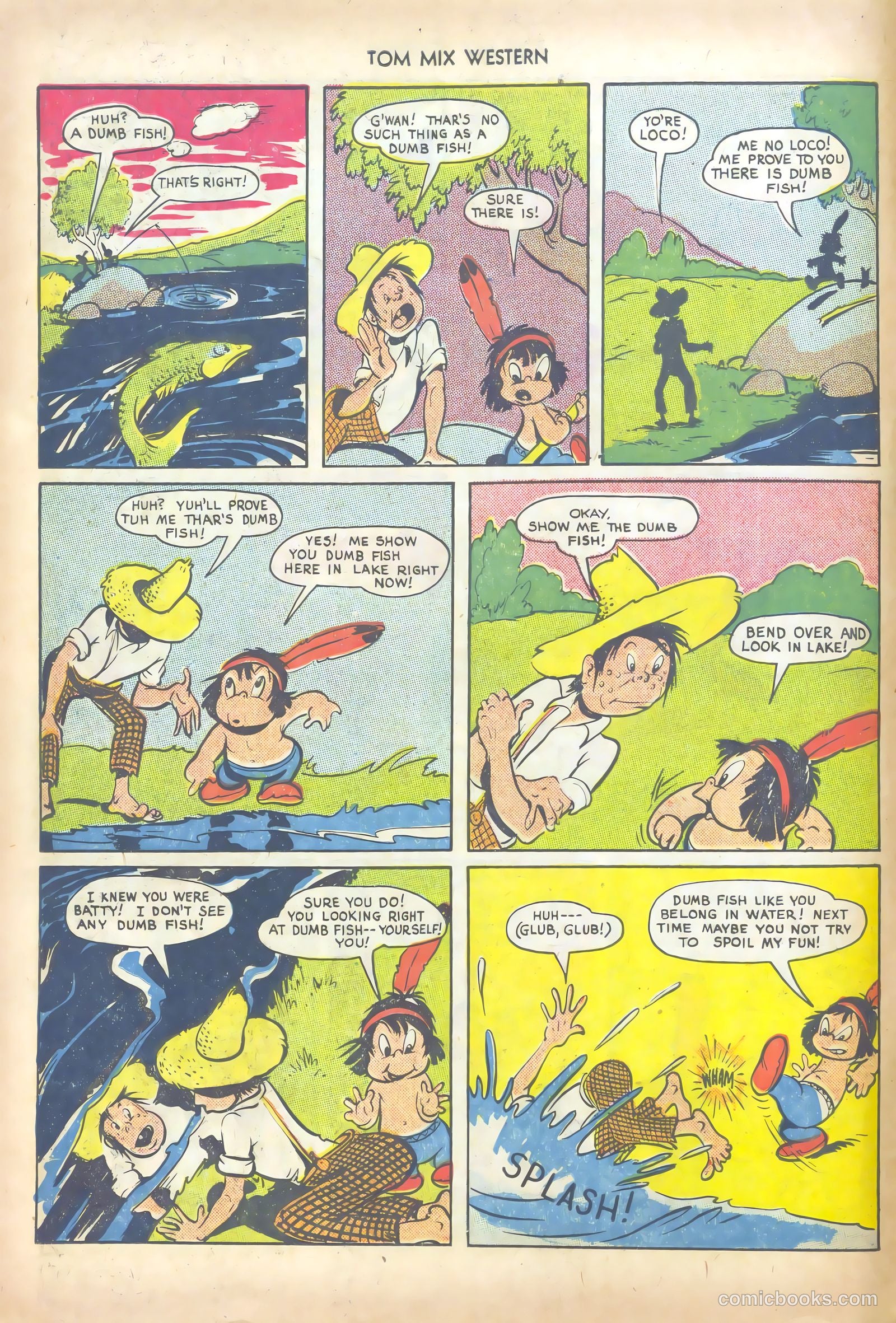 Tom Mix Western #28 (1950) — page 14 of 52