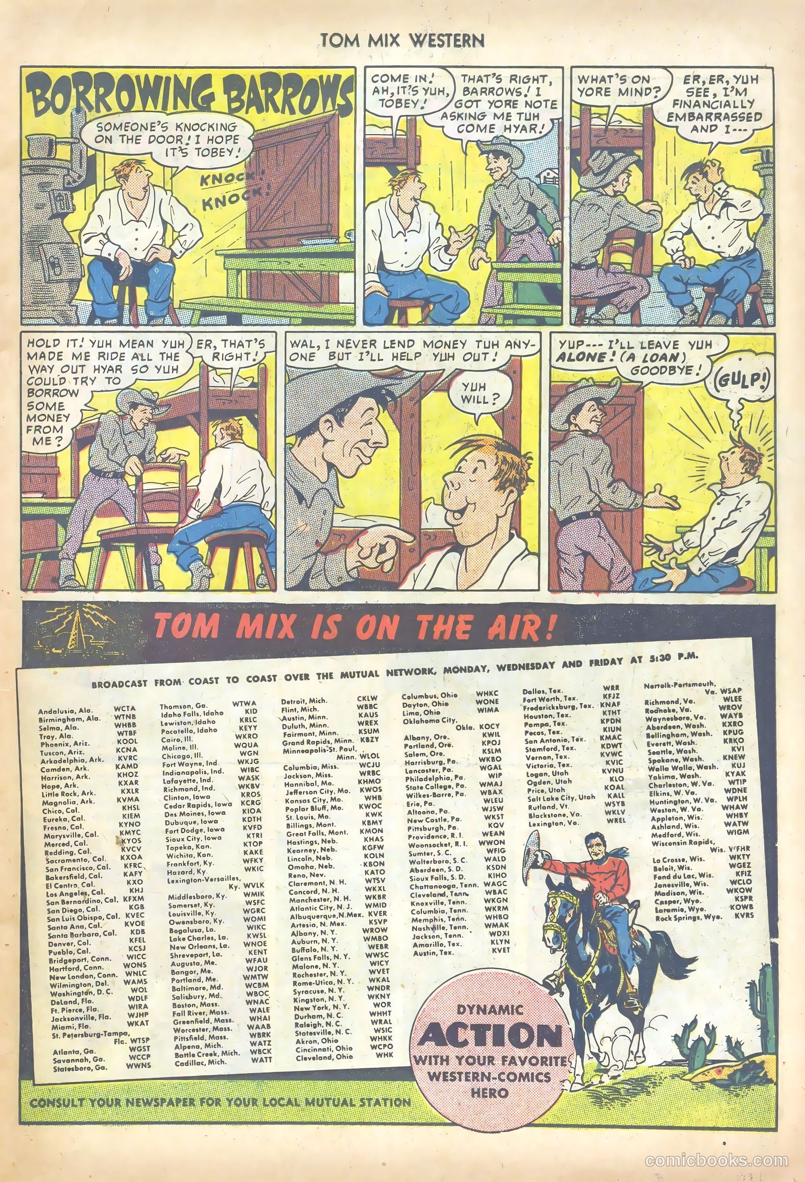 Tom Mix Western #28 (1950) — page 15 of 52