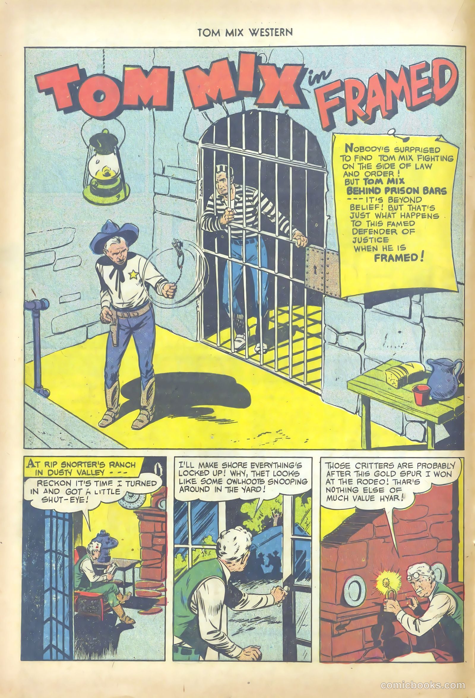 Tom Mix Western #28 (1950) — page 16 of 52