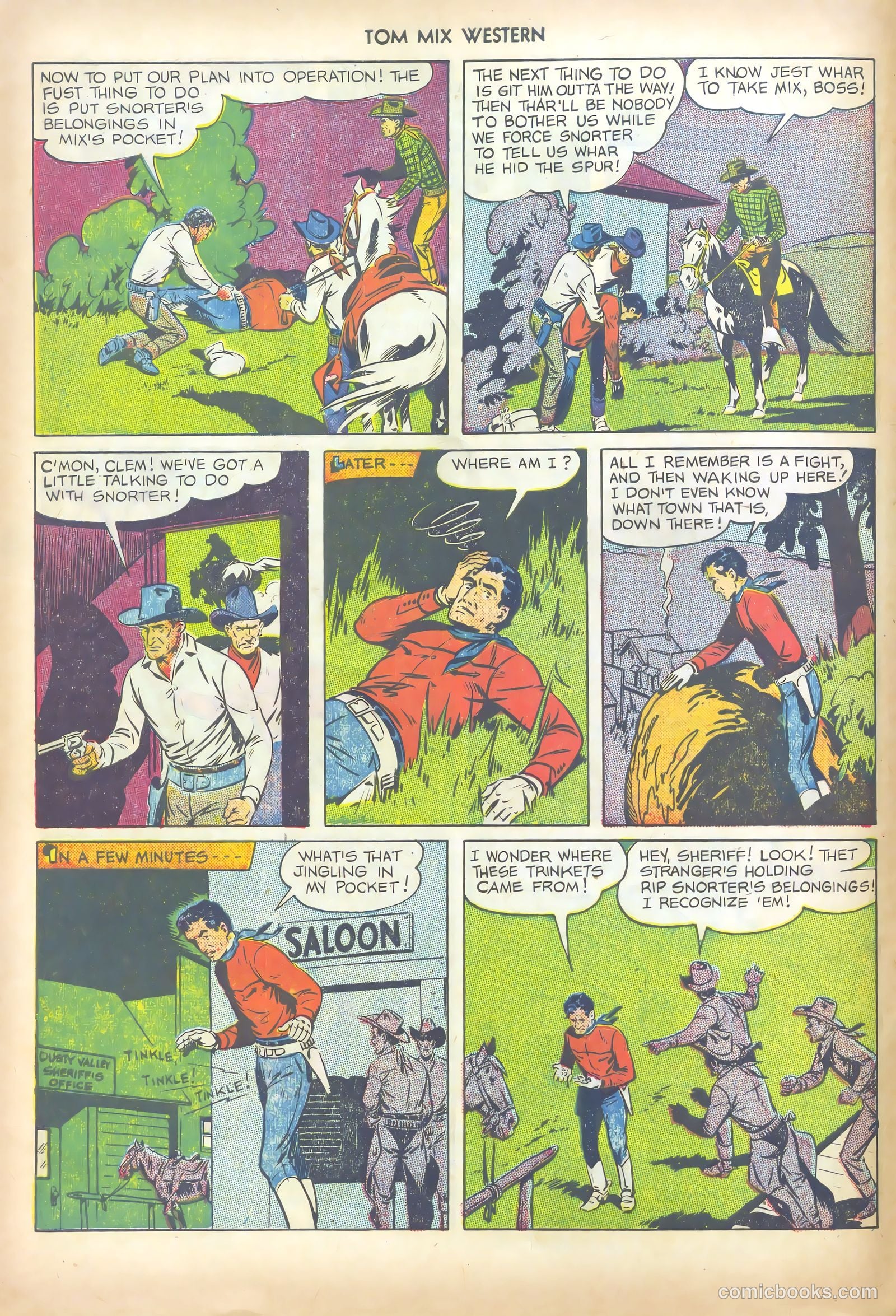 Tom Mix Western #28 (1950) — page 20 of 52