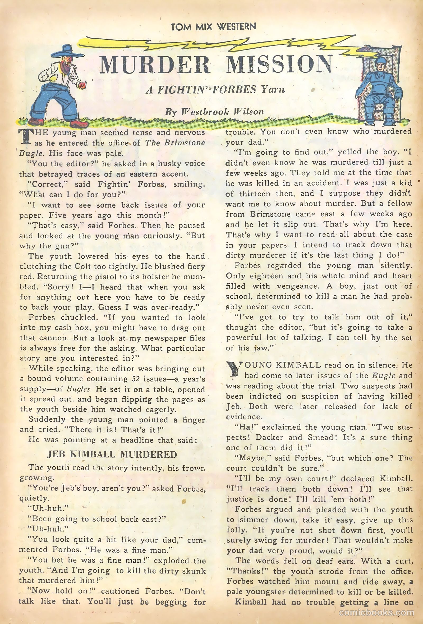 Tom Mix Western #28 (1950) — page 24 of 52