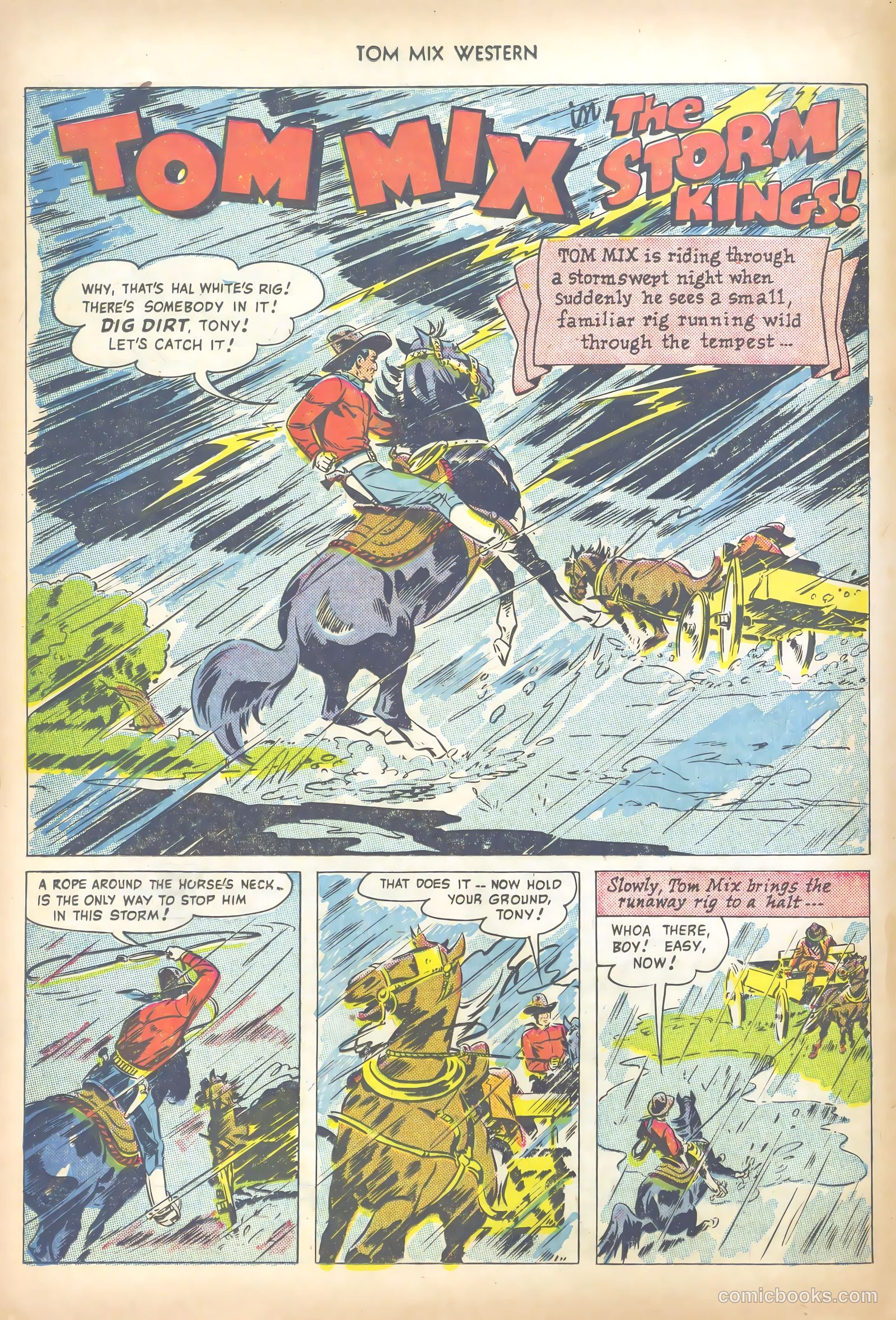 Tom Mix Western #28 (1950) — page 26 of 52
