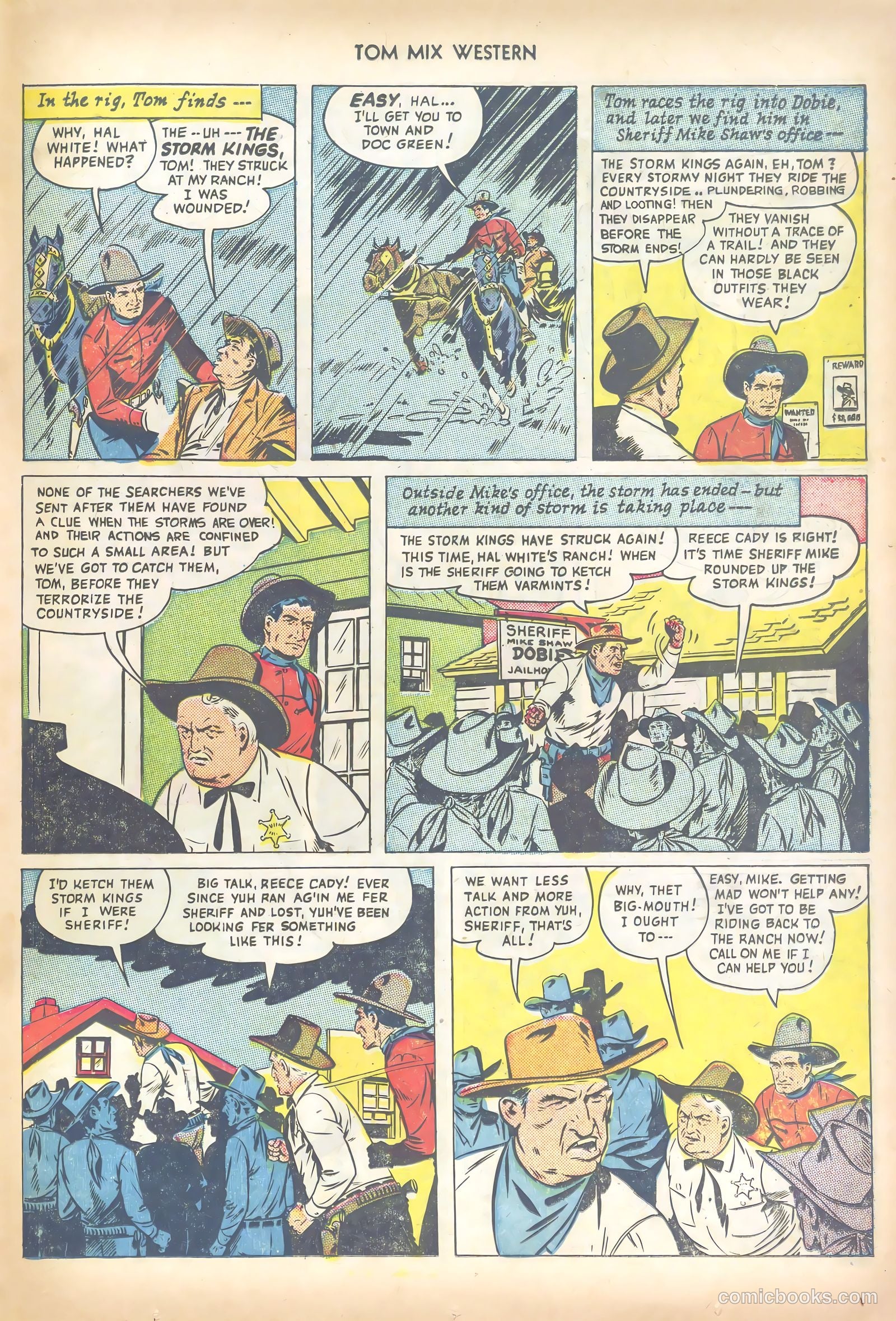 Tom Mix Western #28 (1950) — page 27 of 52