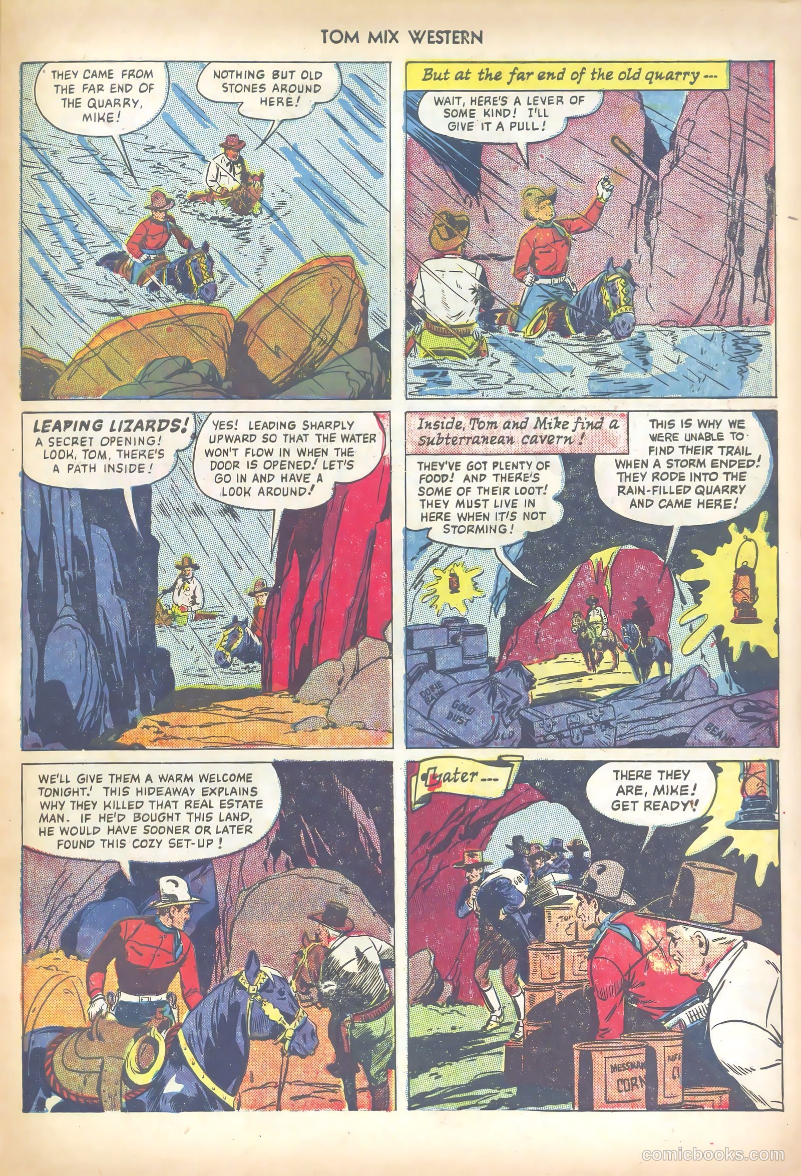 Tom Mix Western #28 (1950) — page 31 of 52