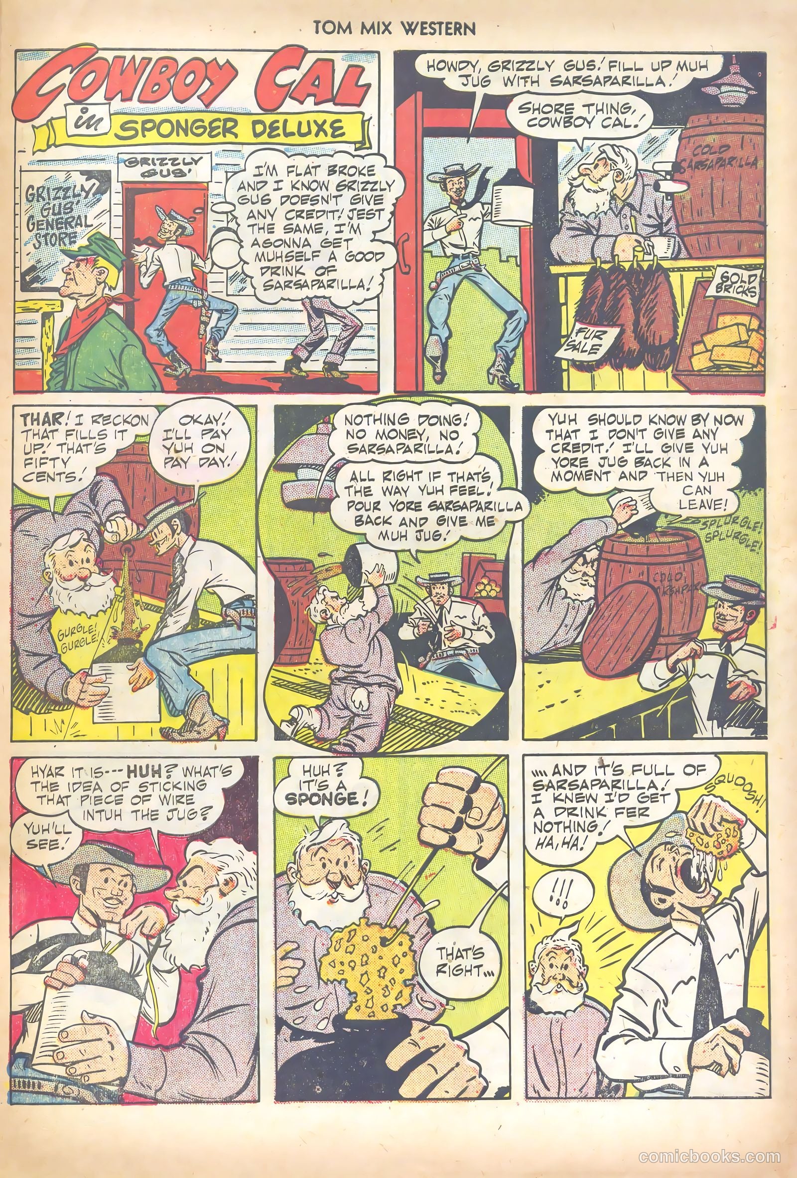 Tom Mix Western #28 (1950) — page 33 of 52