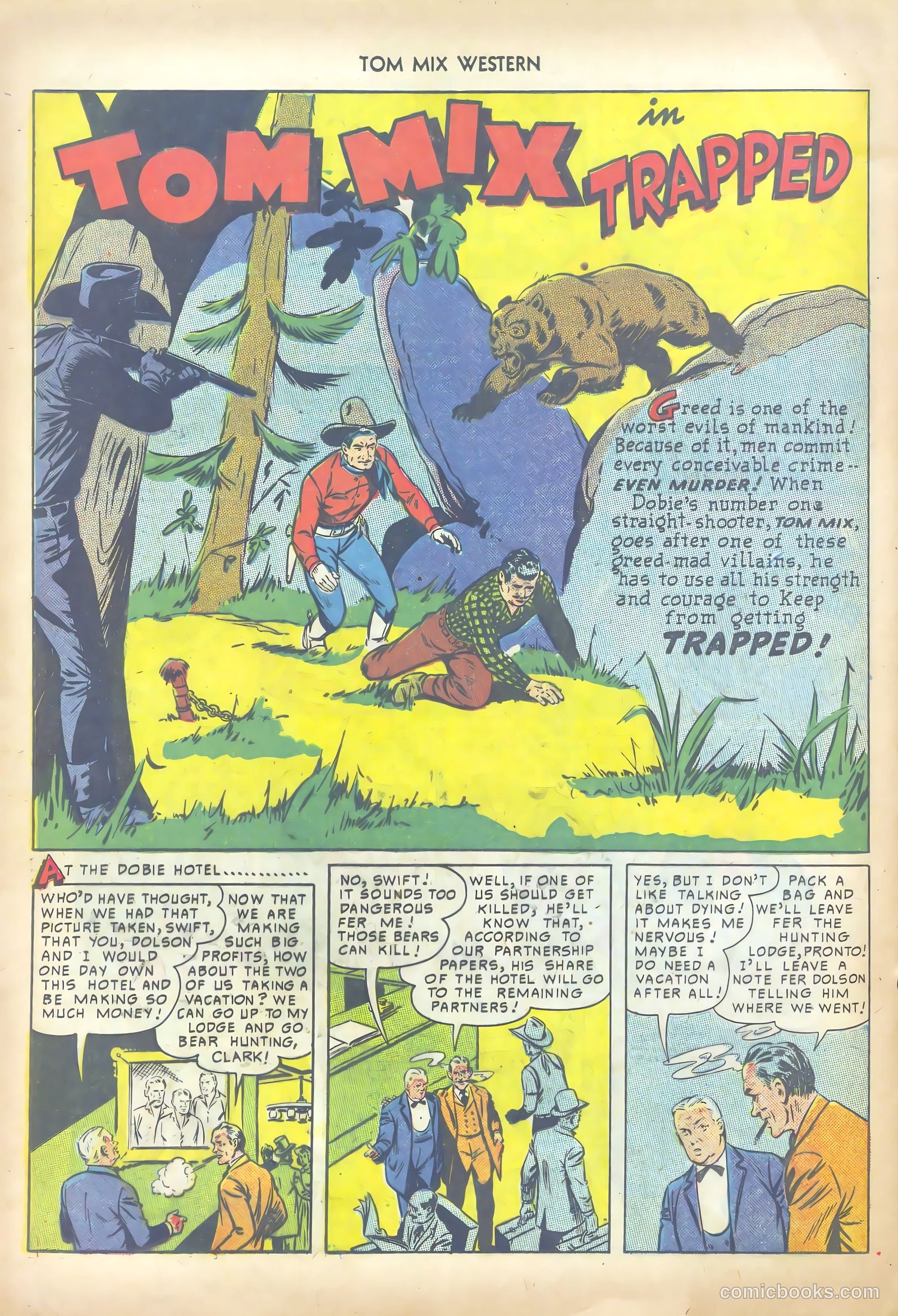 Tom Mix Western #28 (1950) — page 36 of 52