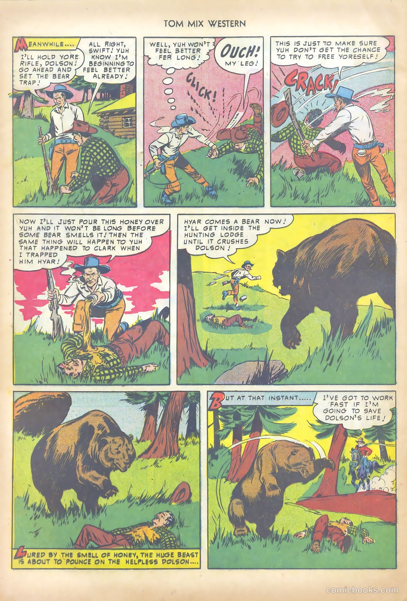 Tom Mix Western #28 (1950) — page 40 of 52