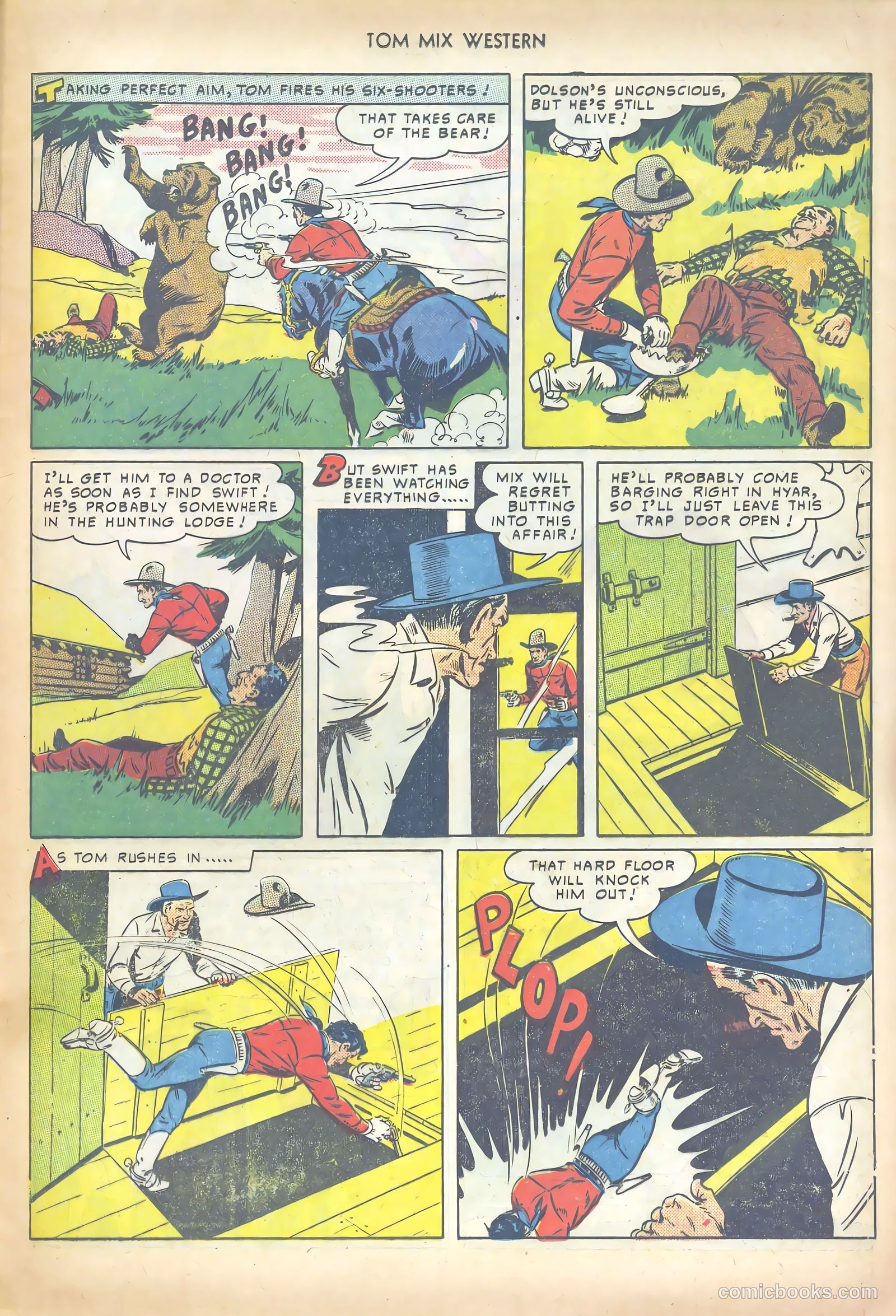 Tom Mix Western #28 (1950) — page 41 of 52