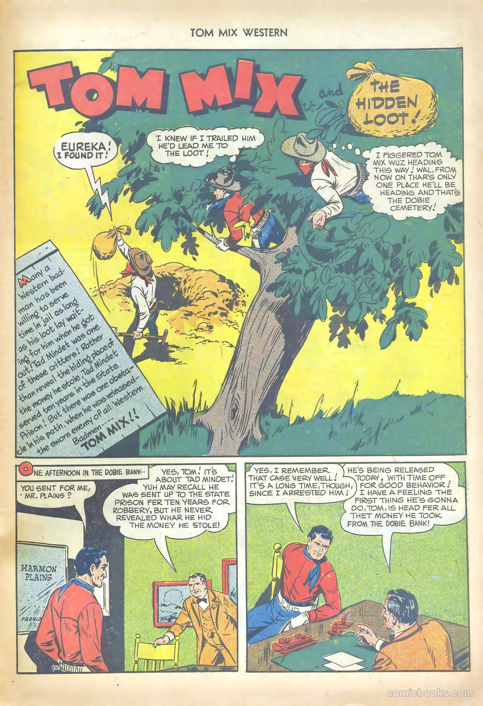 Tom Mix Western #28 (1950) — page 43 of 52