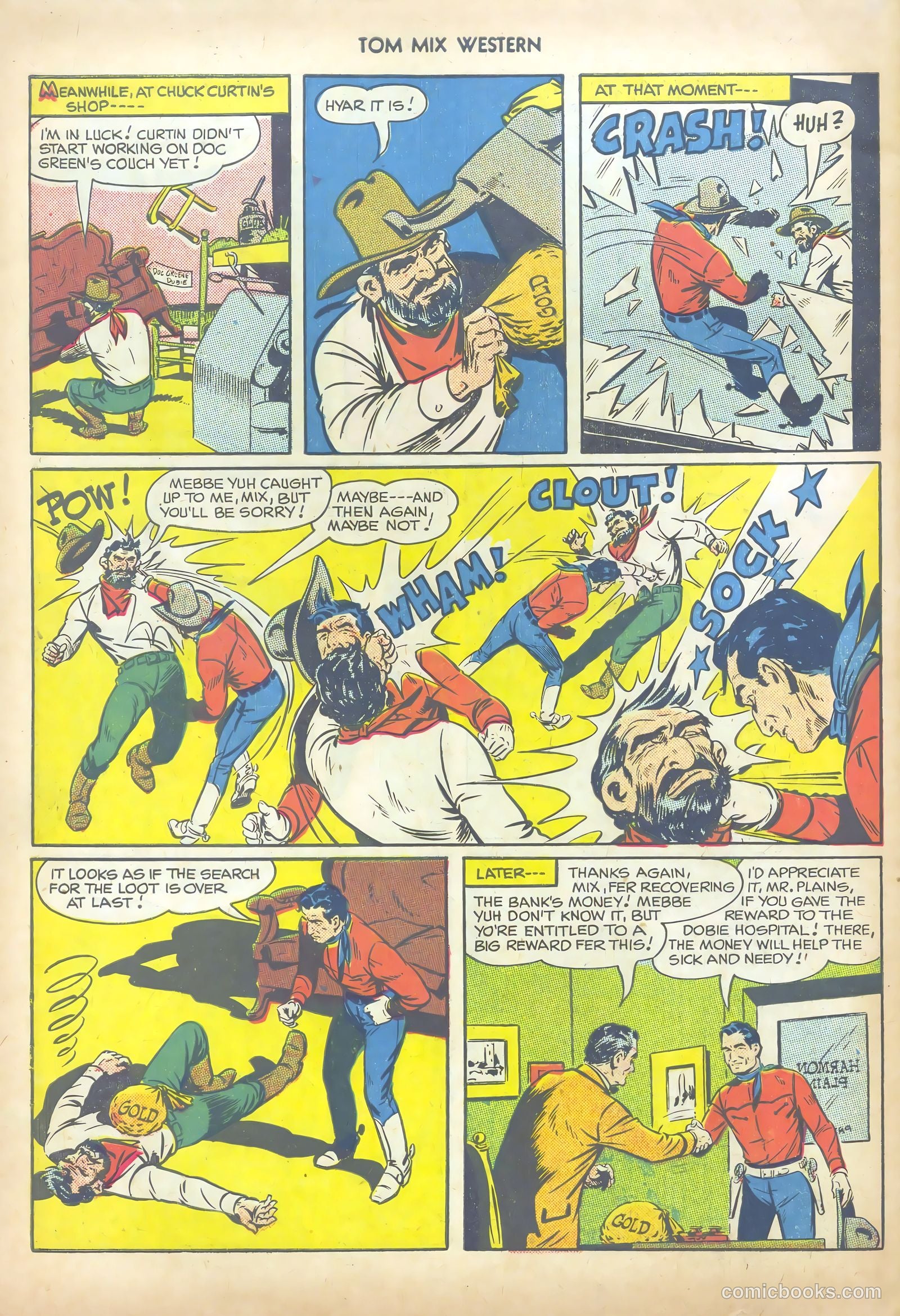 Tom Mix Western #28 (1950) — page 50 of 52