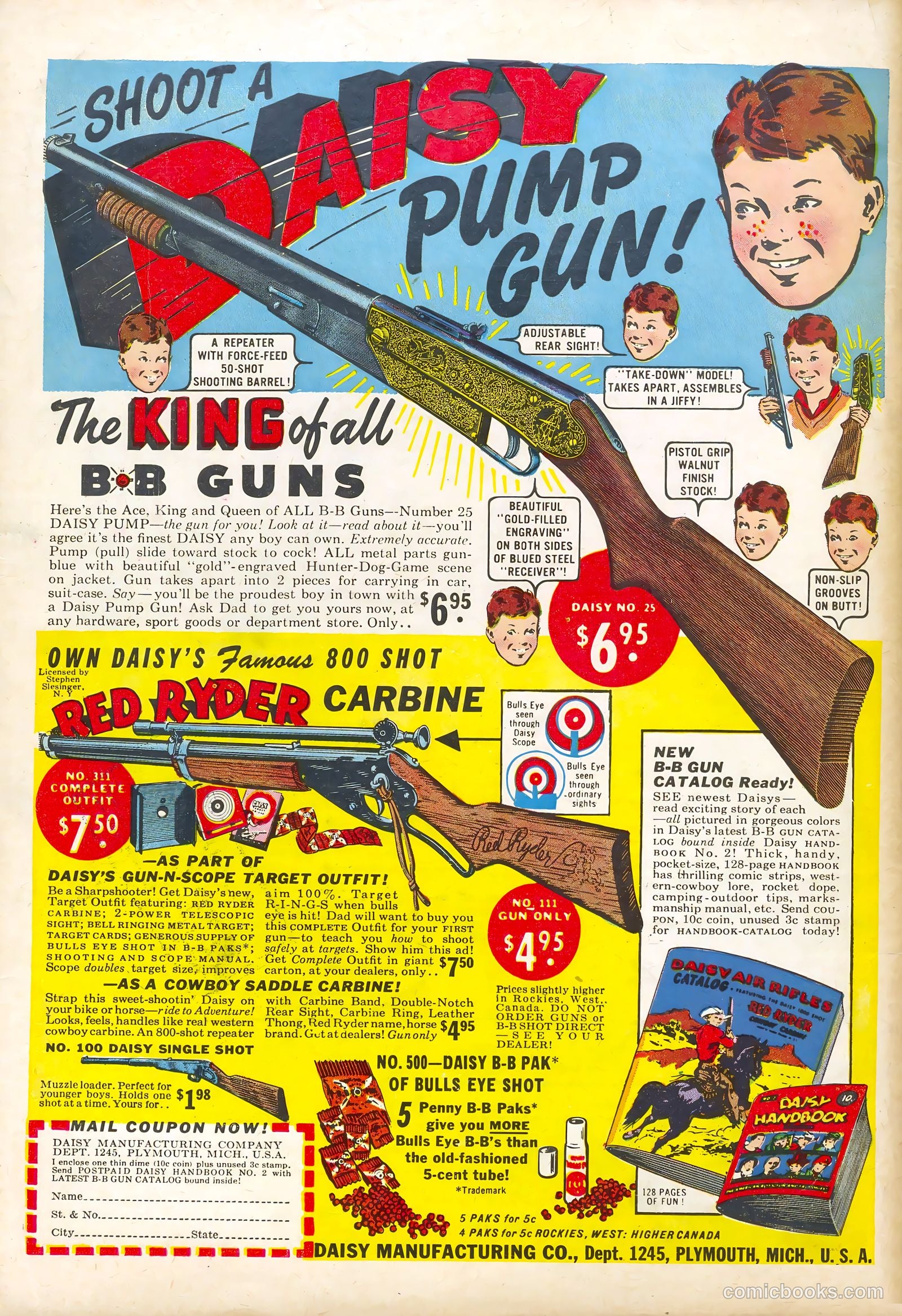 Tom Mix Western #28 (1950) — page 52 of 52