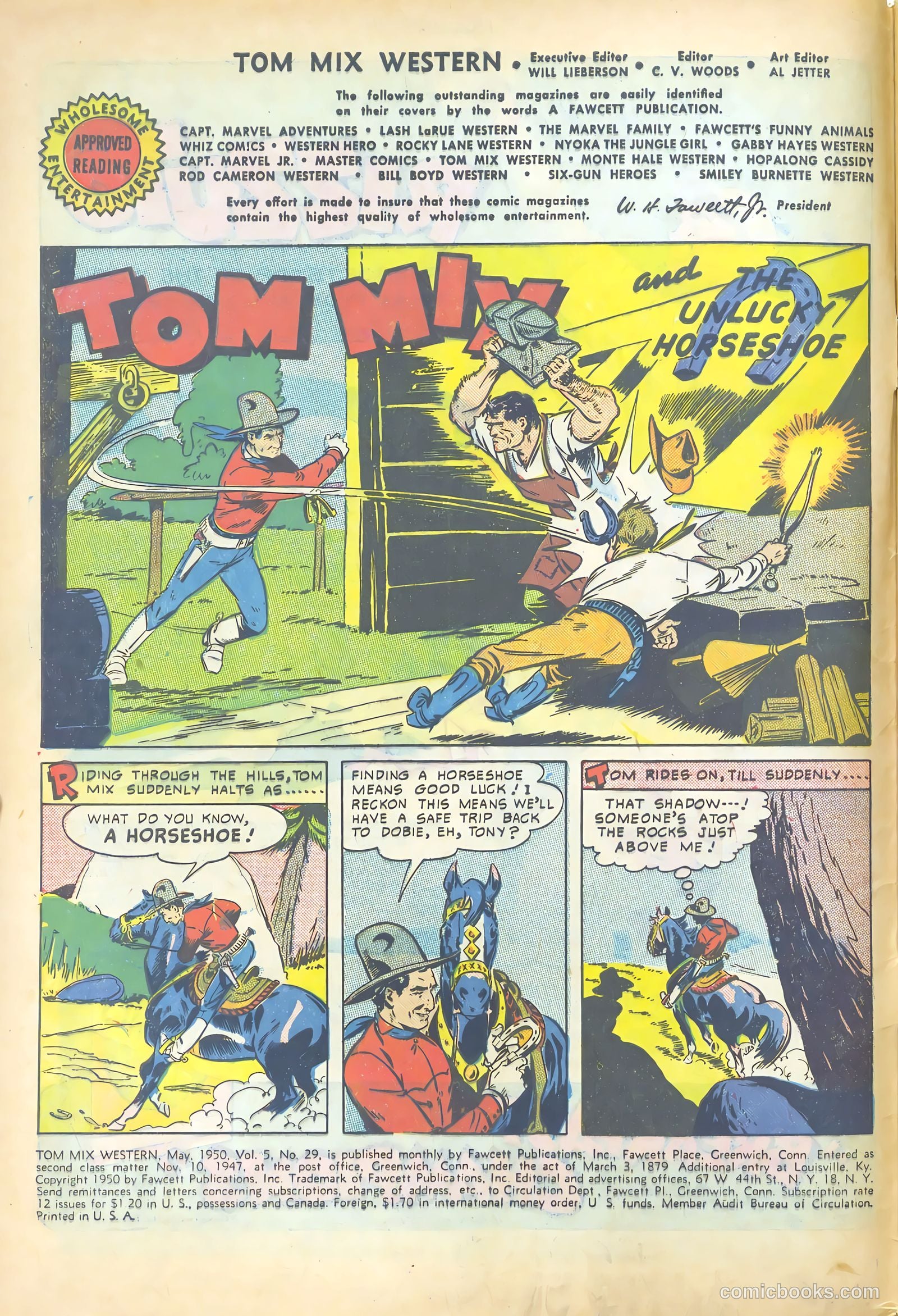 Tom Mix Western #29 (1950) — page 4 of 52