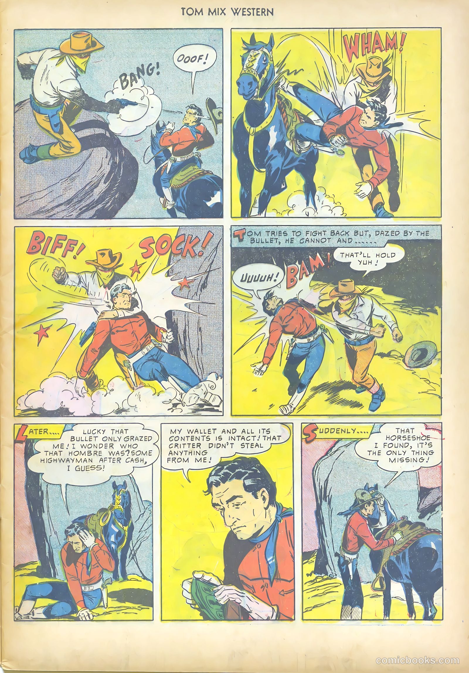 Tom Mix Western #29 (1950) — page 5 of 52