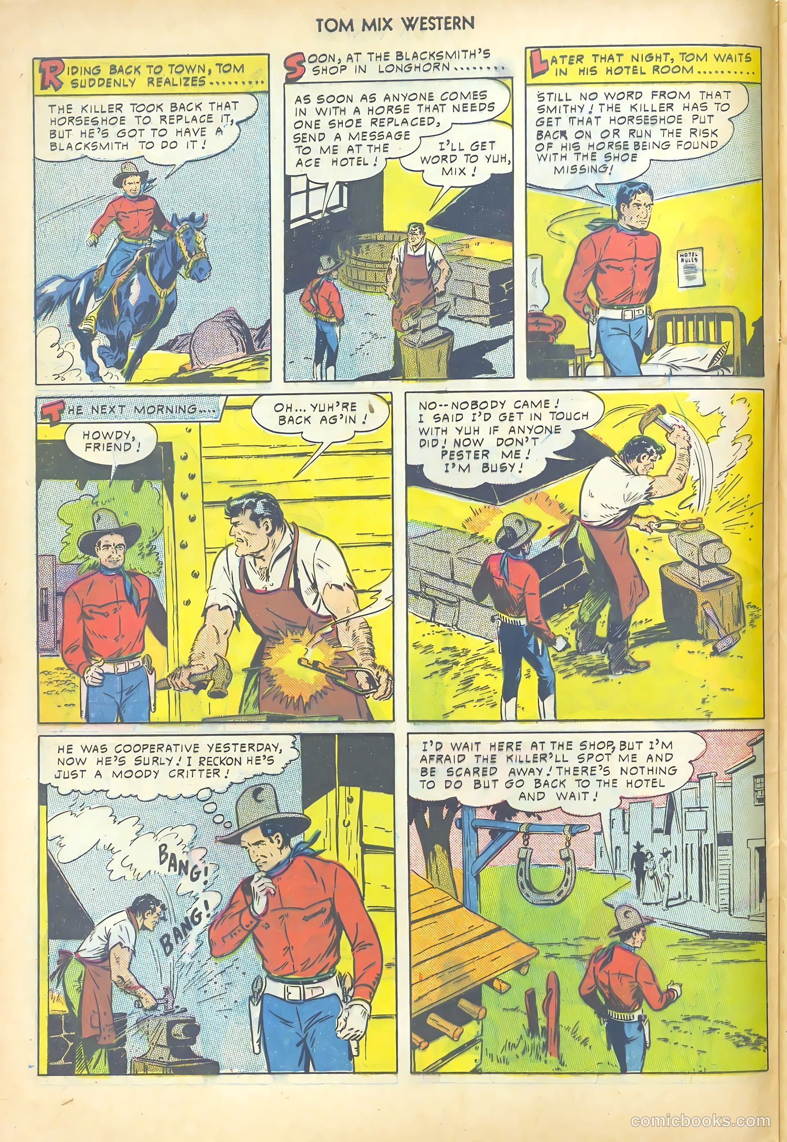 Tom Mix Western #29 (1950) — page 8 of 52