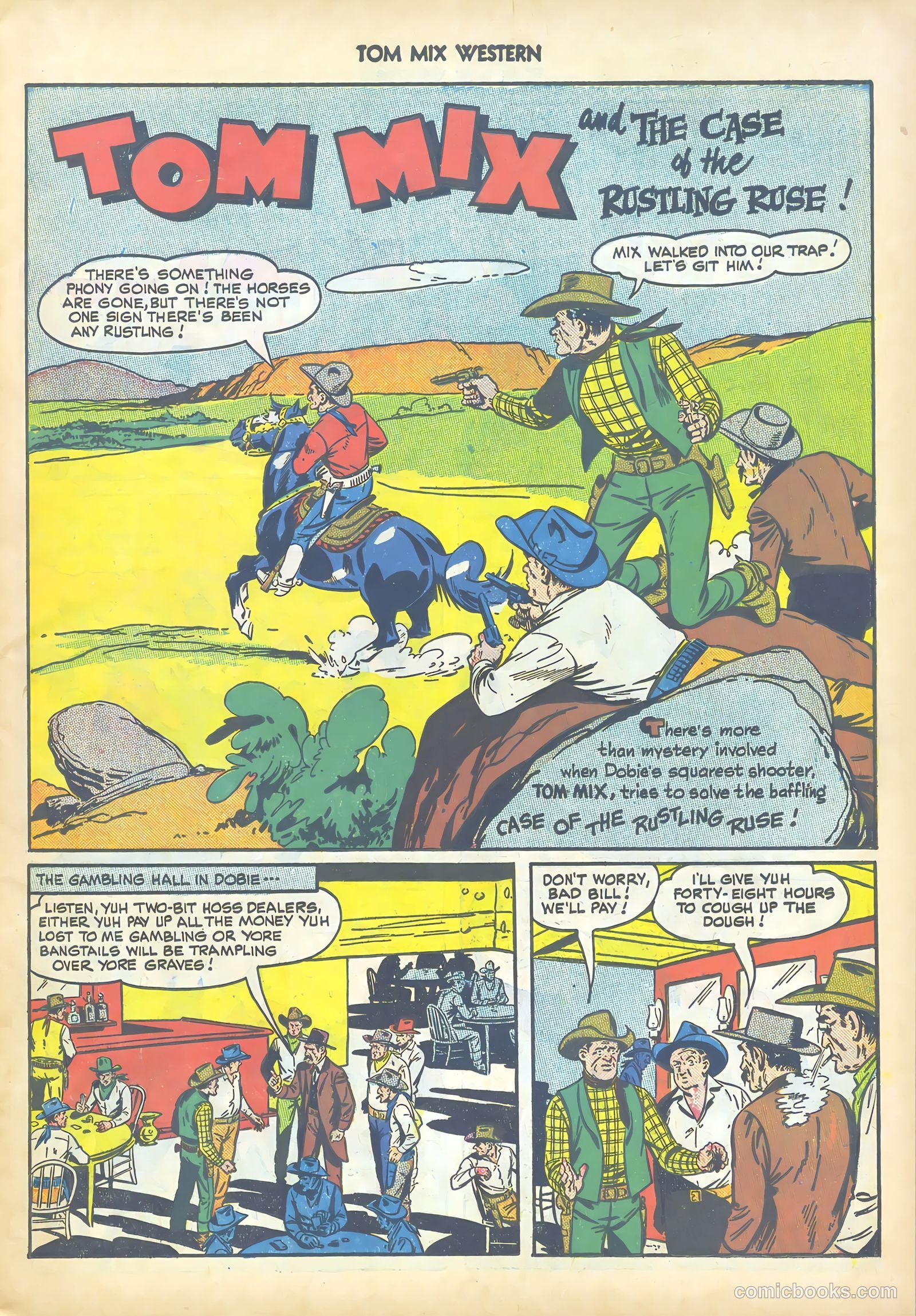 Tom Mix Western #29 (1950) — page 11 of 52