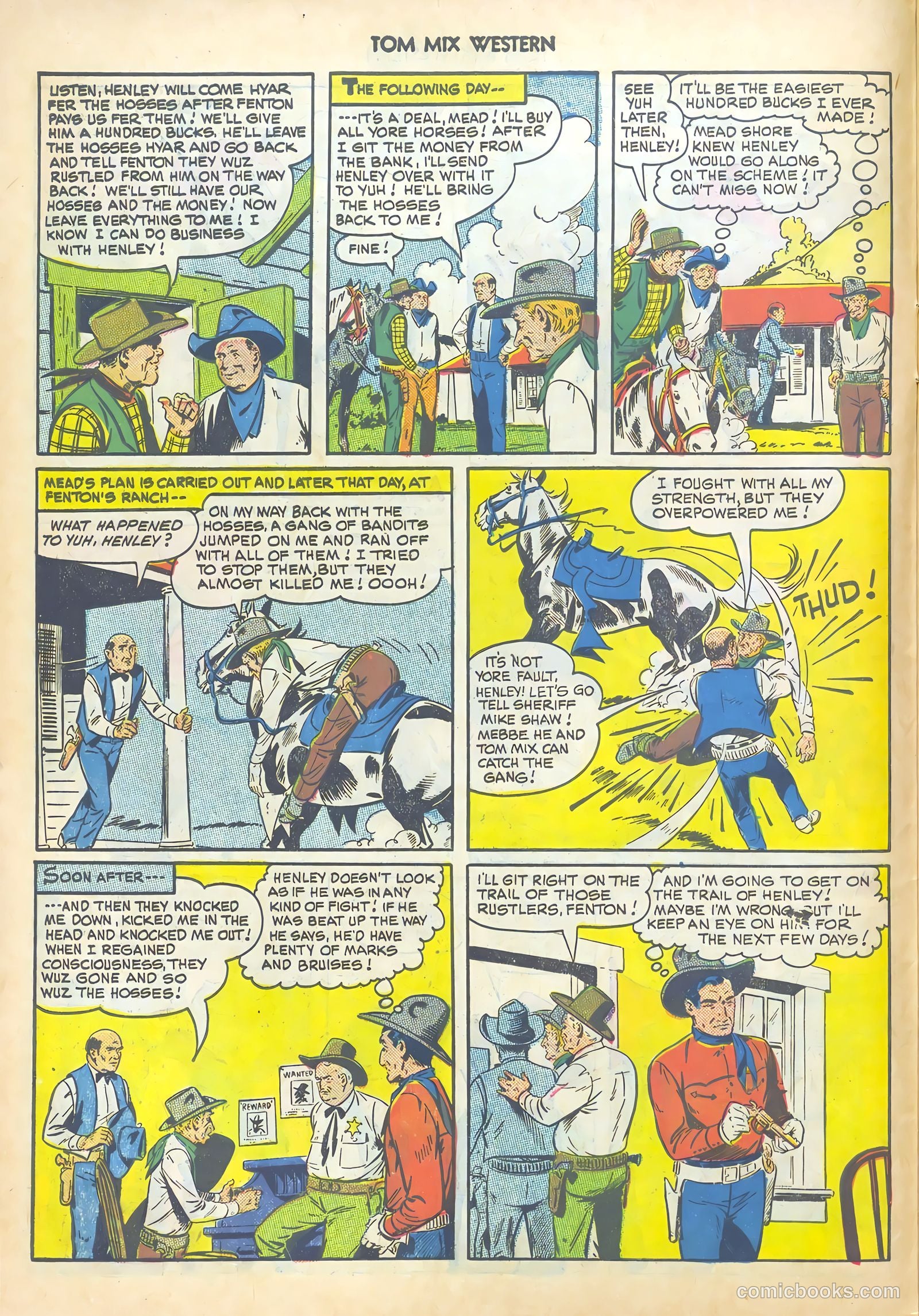 Tom Mix Western #29 (1950) — page 14 of 52