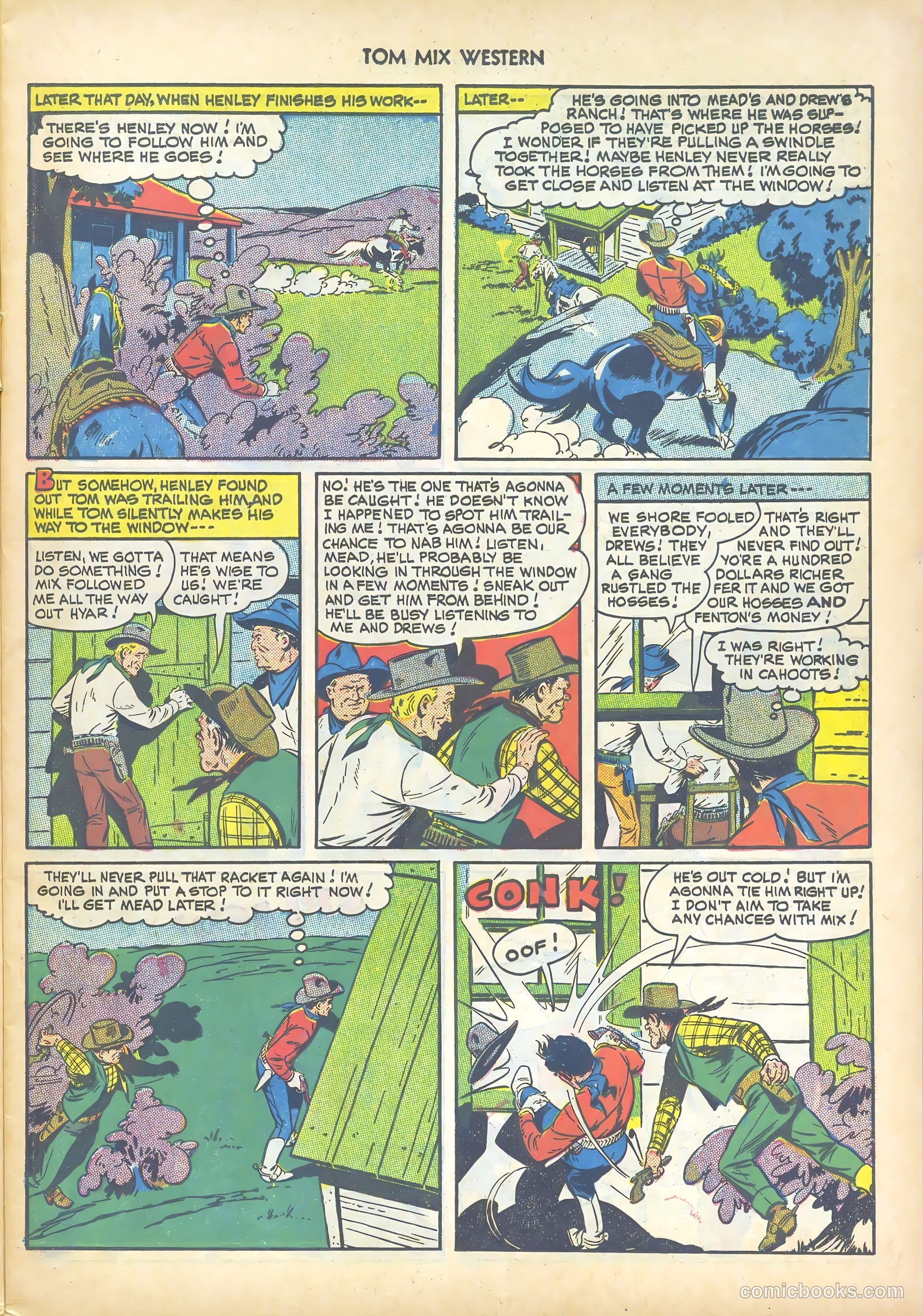 Tom Mix Western #29 (1950) — page 15 of 52