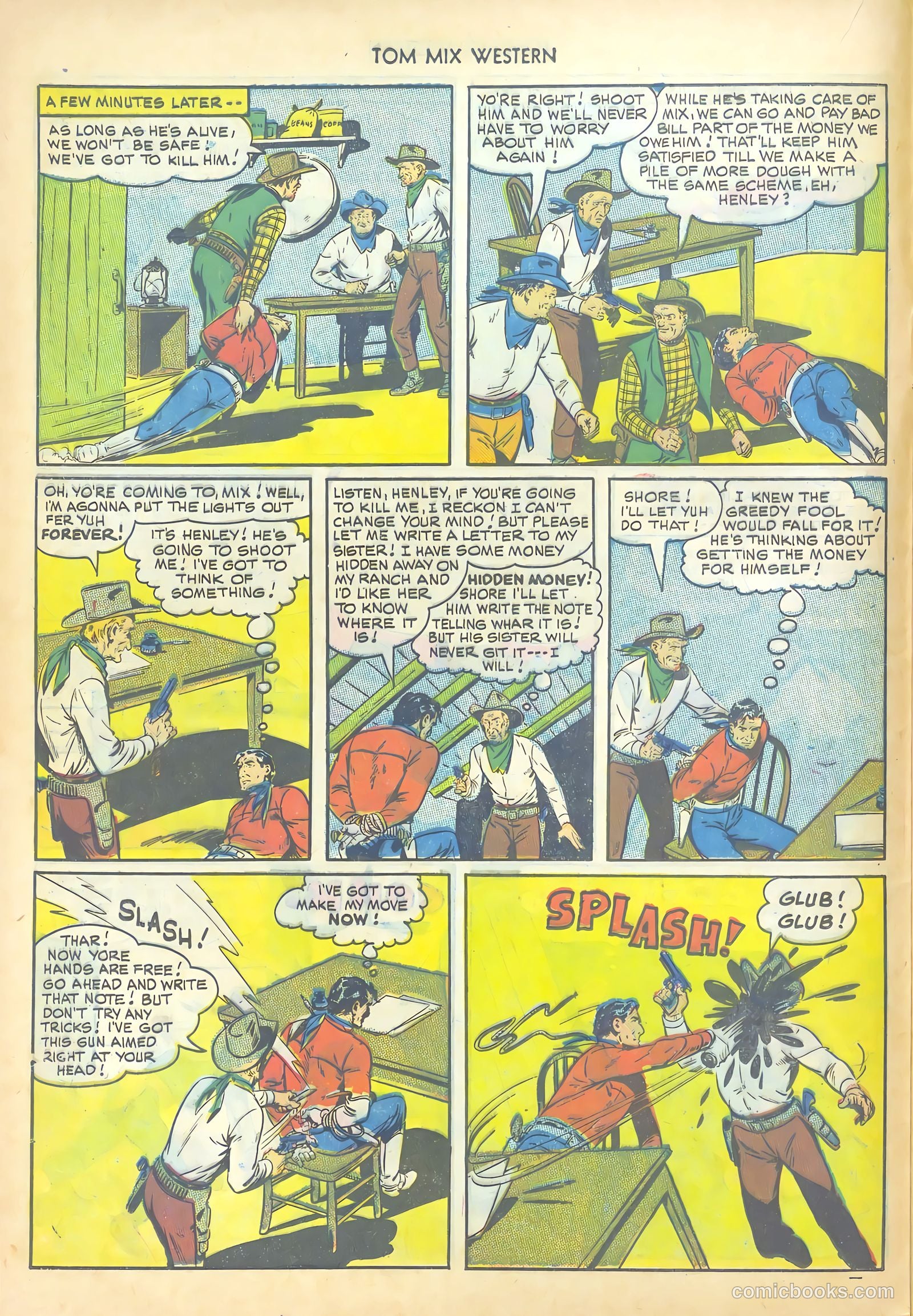 Tom Mix Western #29 (1950) — page 16 of 52
