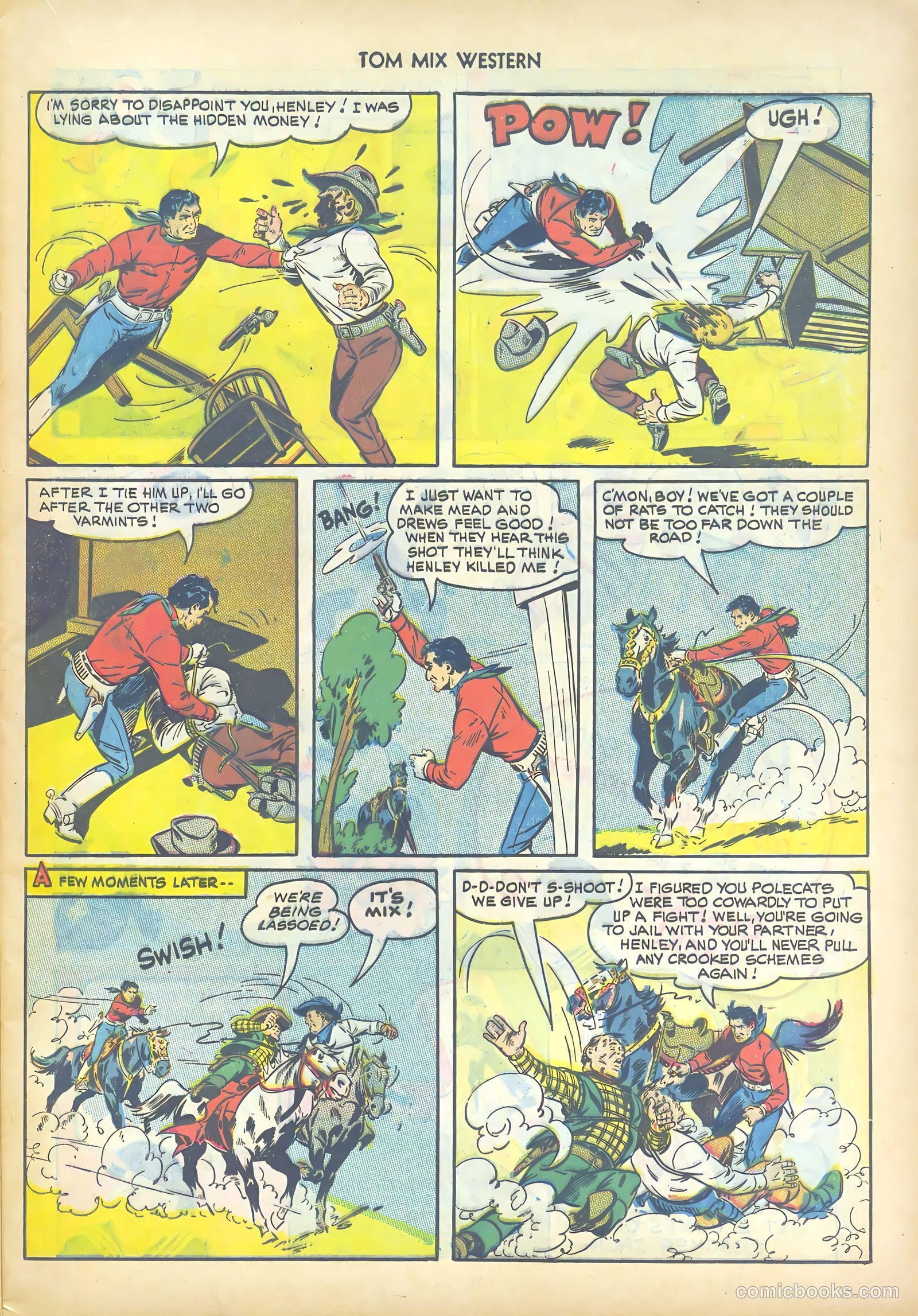 Tom Mix Western #29 (1950) — page 17 of 52