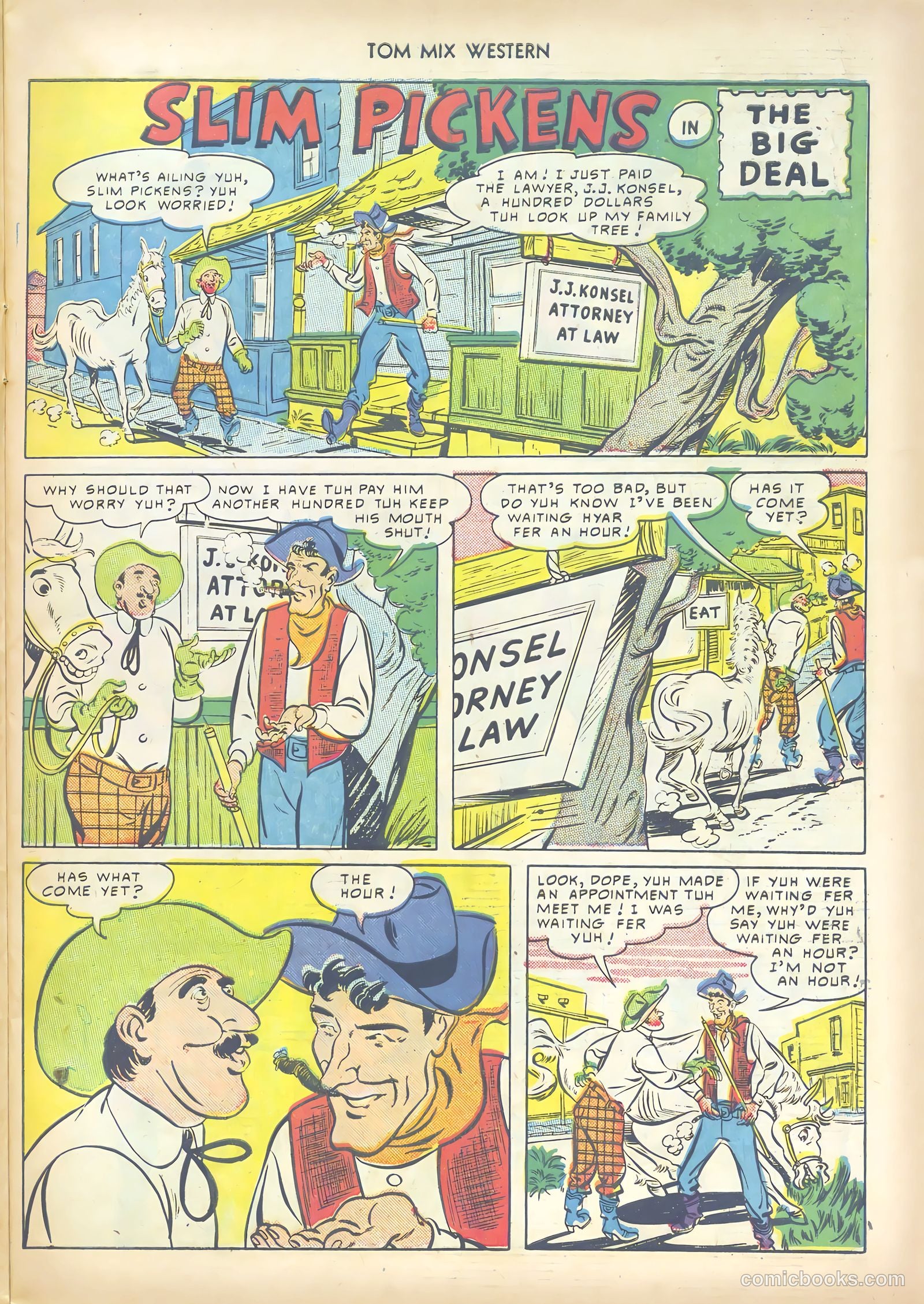 Tom Mix Western #29 (1950) — page 19 of 52