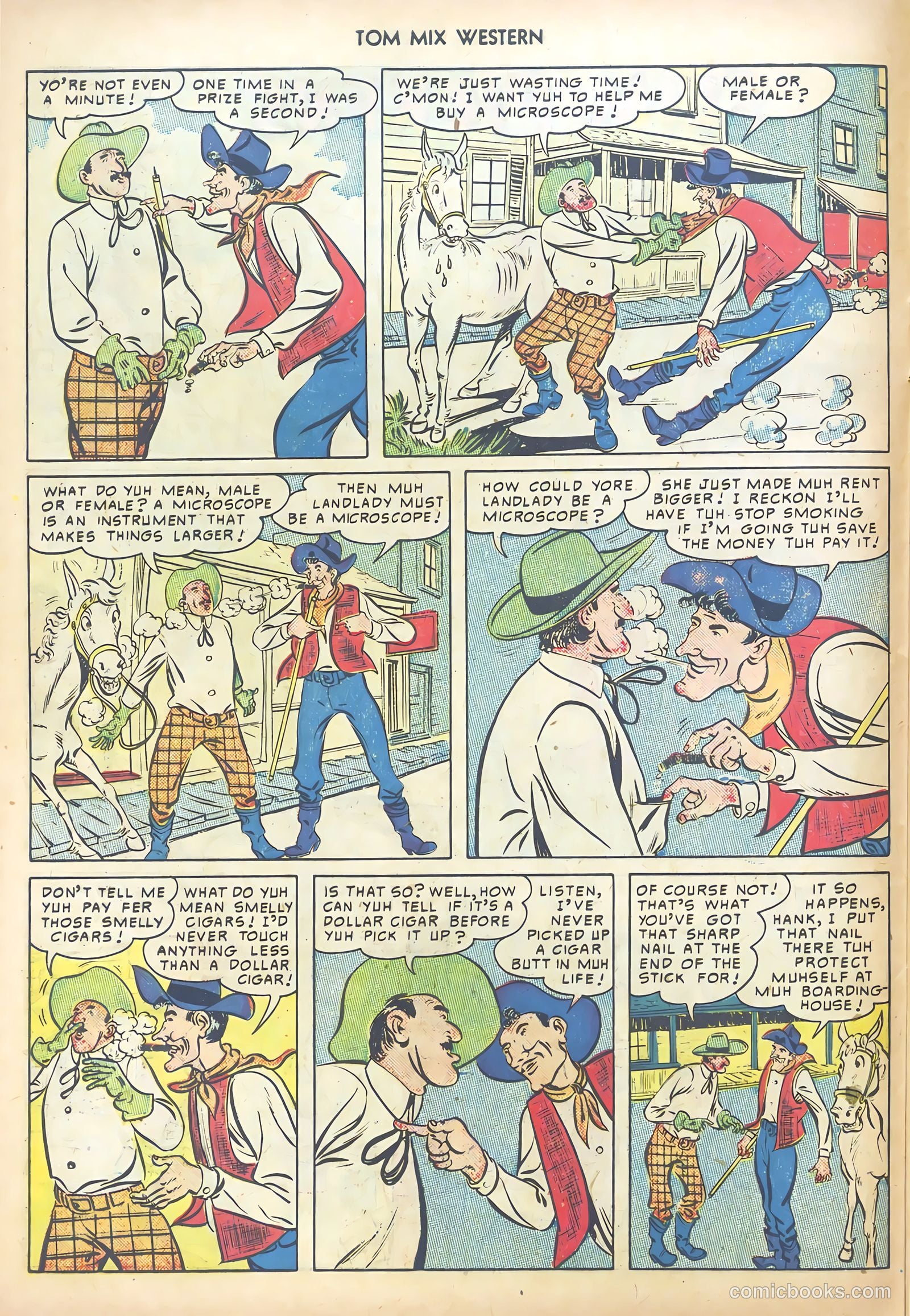 Tom Mix Western #29 (1950) — page 20 of 52