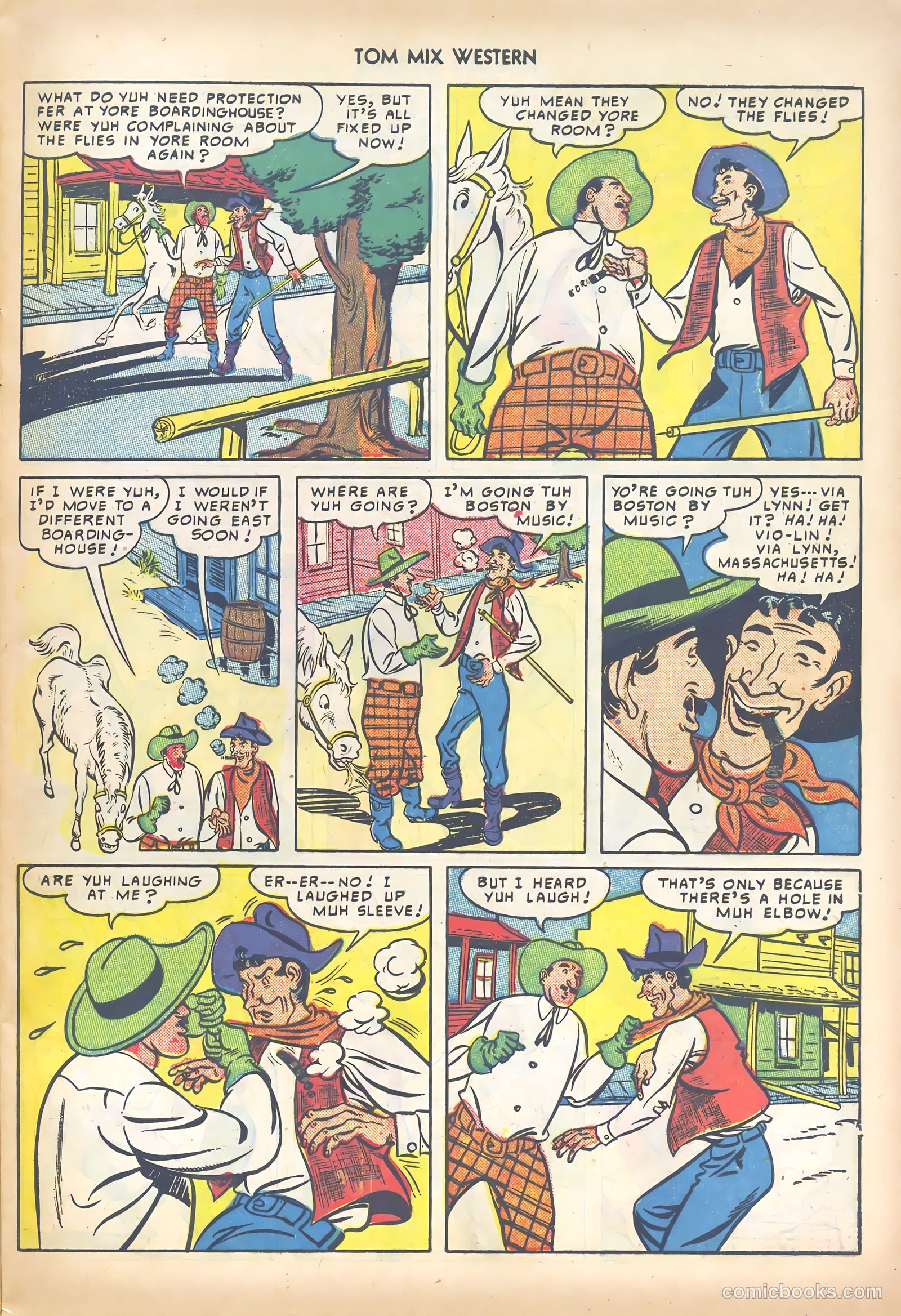 Tom Mix Western #29 (1950) — page 21 of 52